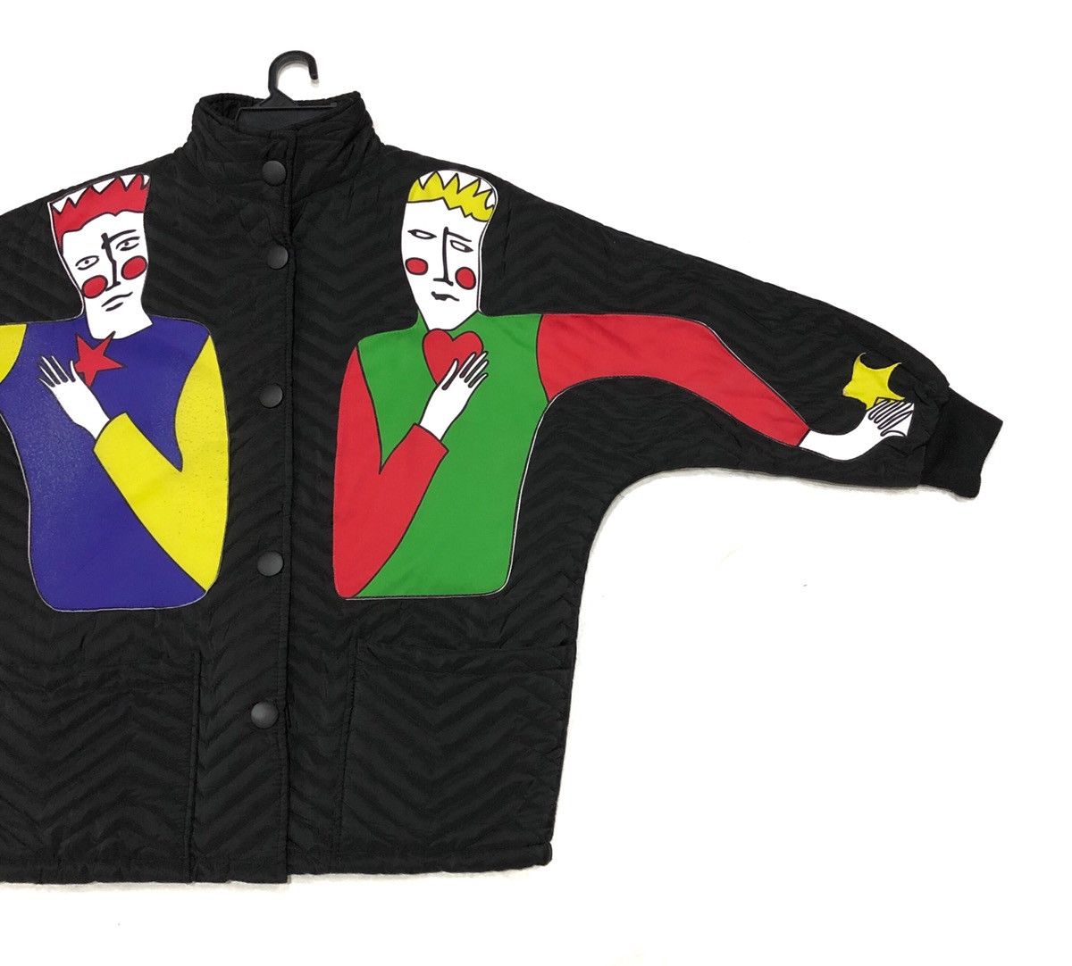 Japanese Brand Japanese Designer Kekejia Art Quilted Jacket Size US L / EU 52-54 / 3 - 4 Thumbnail