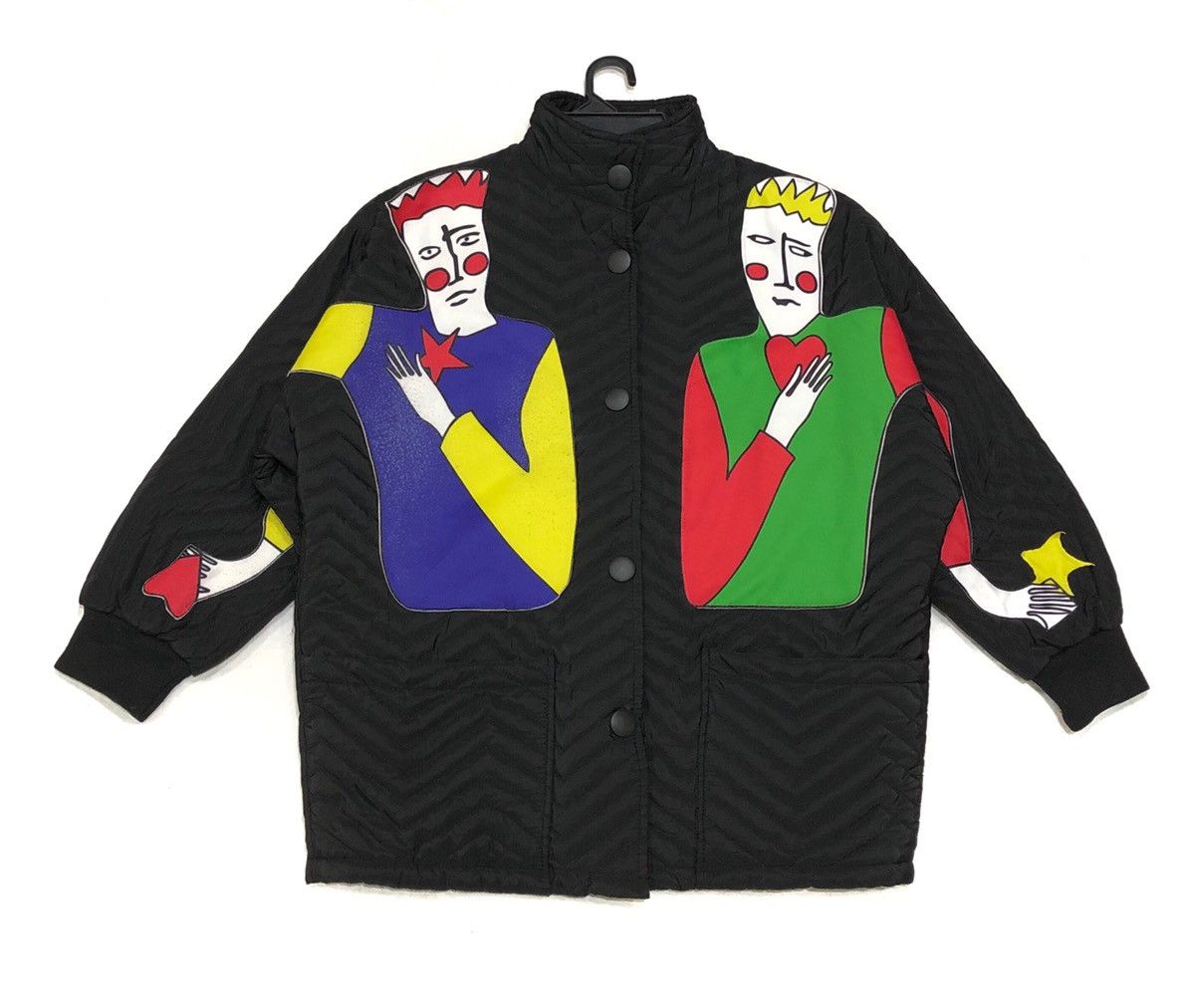 Japanese Brand Japanese Designer Kekejia Art Quilted Jacket Size US L / EU 52-54 / 3 - 1 Thumbnail