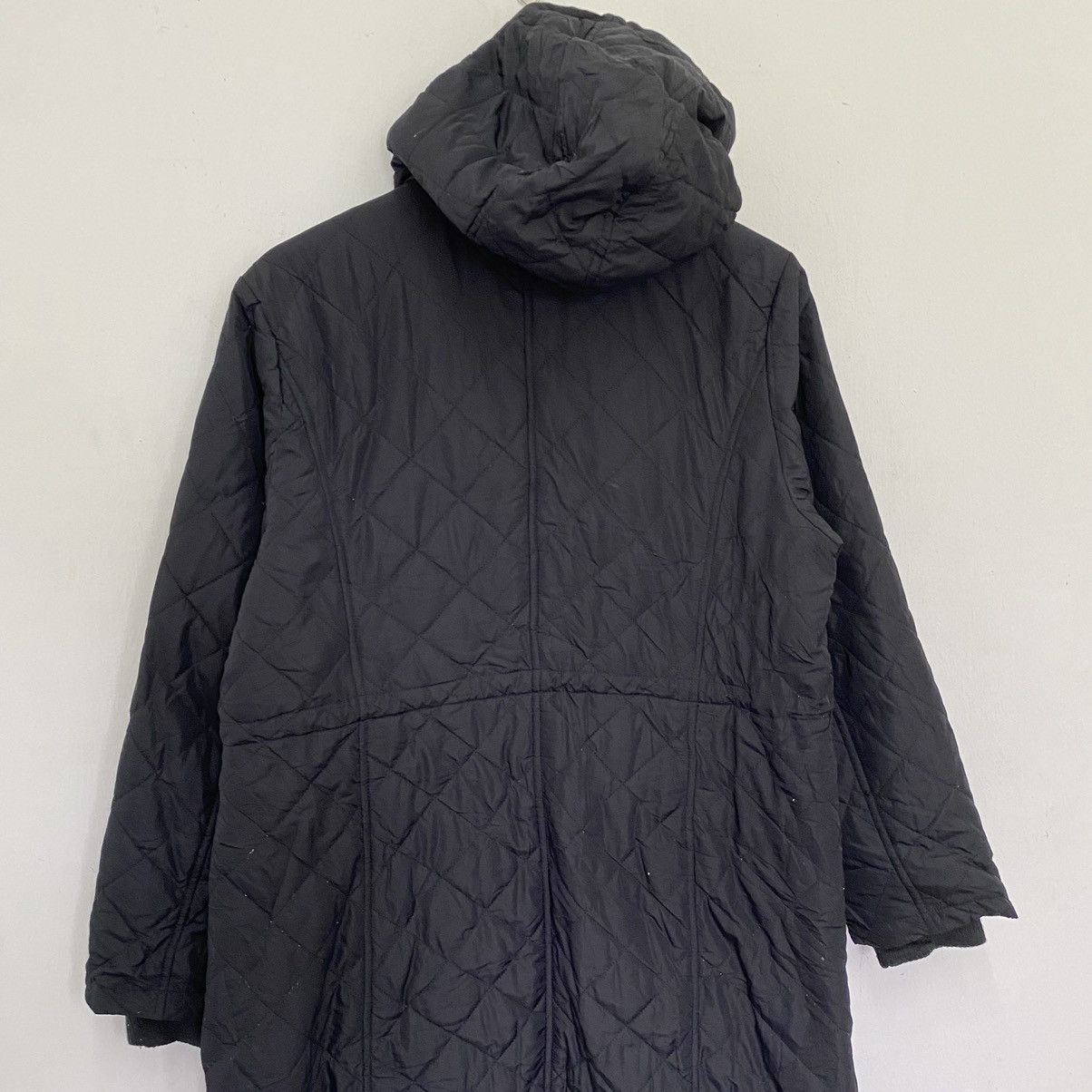 Japanese Brand × Vintage Vintage Lining Sherpa Hoodie Quilted Long Jacket Size L / US 10 / IT 46 - 6 Thumbnail