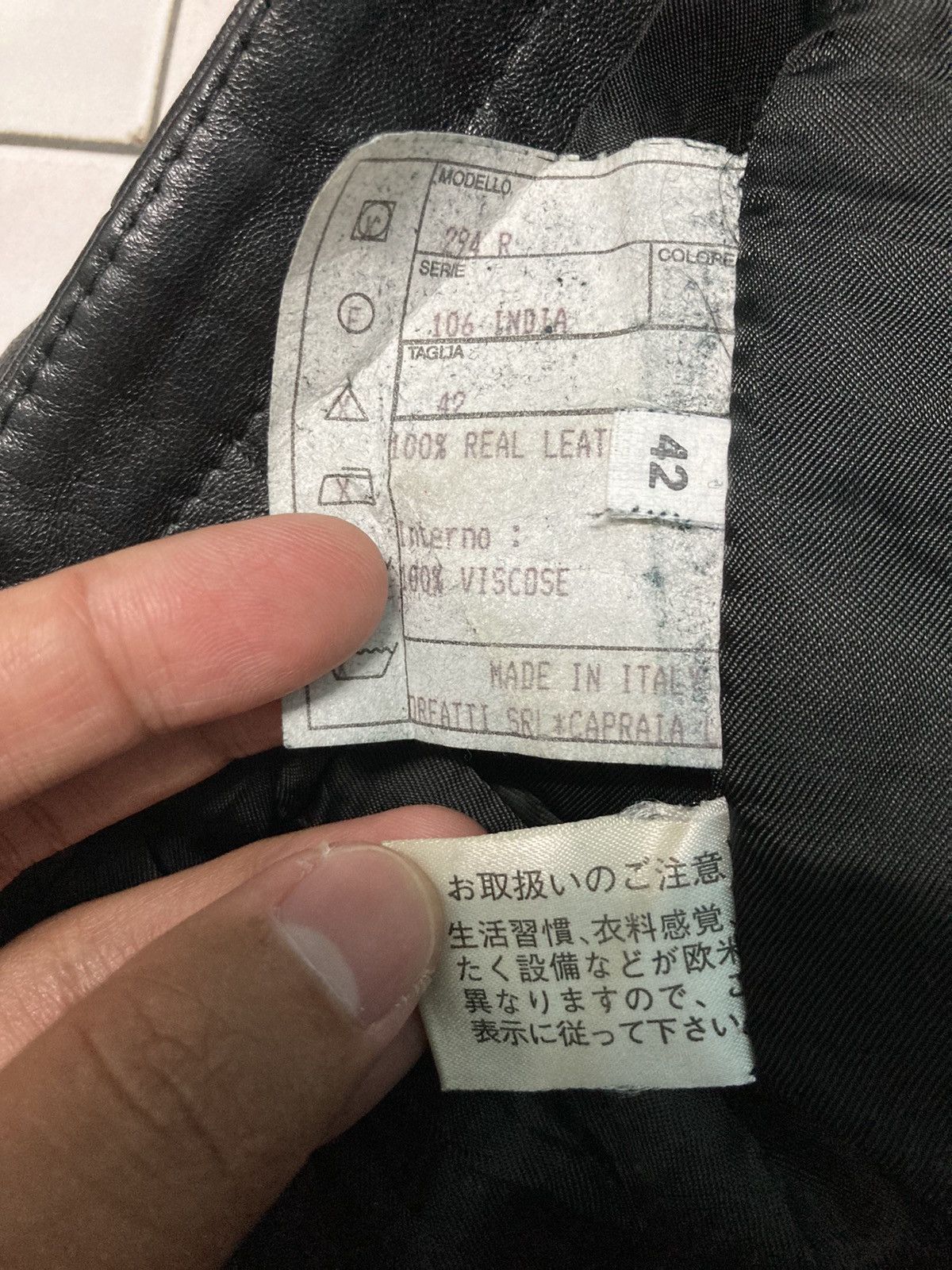 Japanese Brand RUZZO LEATHER PANT Size US 28 / EU 44 - 8 Thumbnail