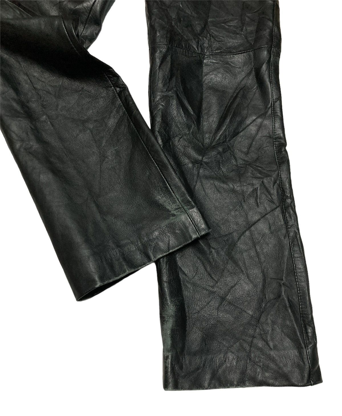 Japanese Brand RUZZO LEATHER PANT Size US 28 / EU 44 - 3 Thumbnail
