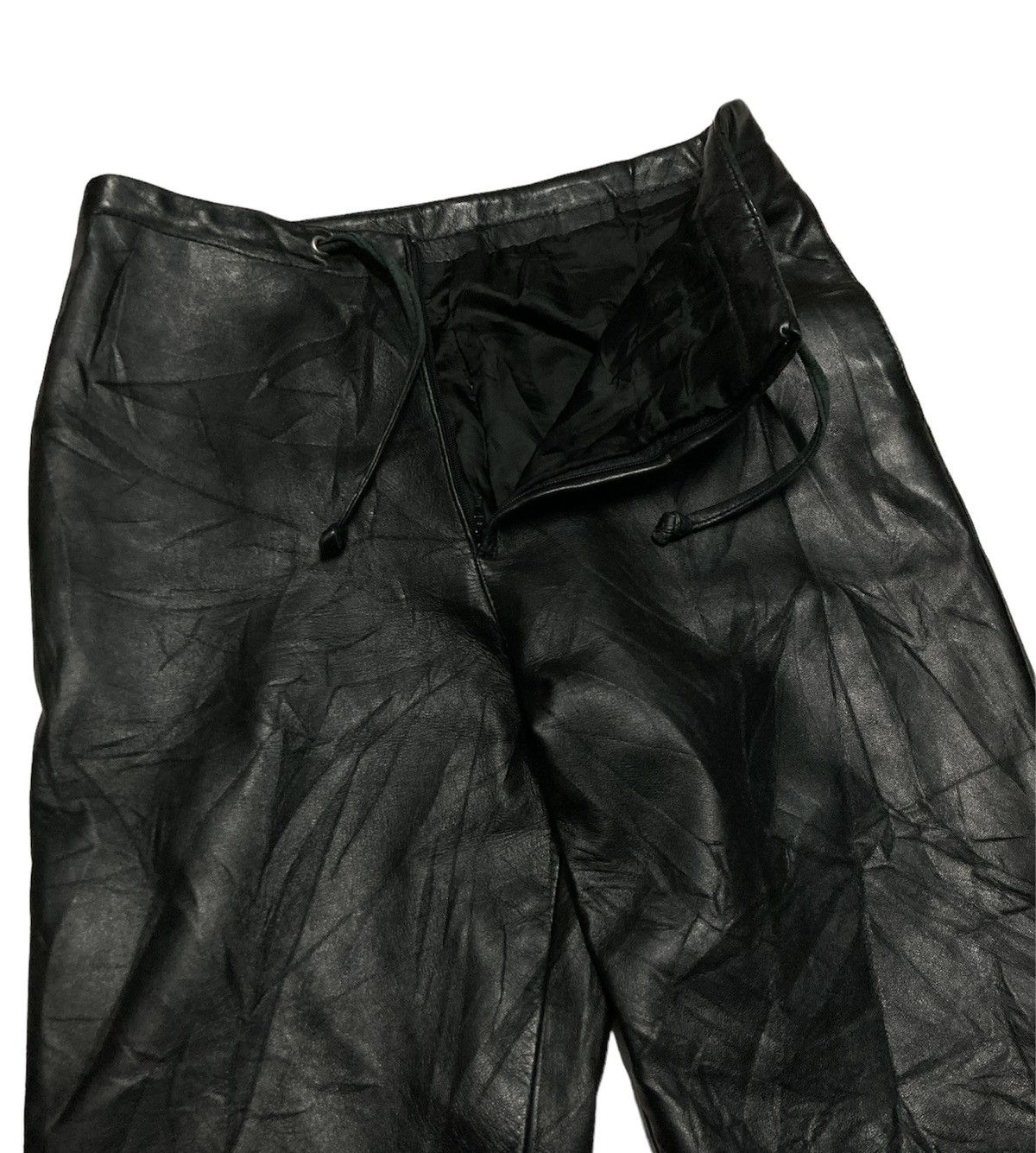 Japanese Brand RUZZO LEATHER PANT Size US 28 / EU 44 - 4 Thumbnail