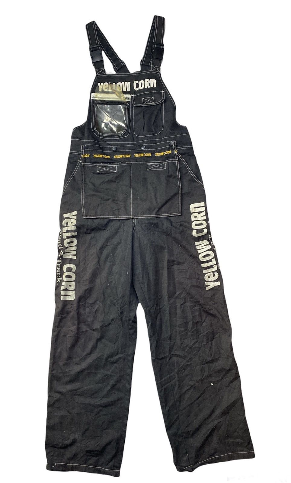 image of Overalls x Yellow Corn Overall in Black, Men's (Size 36)