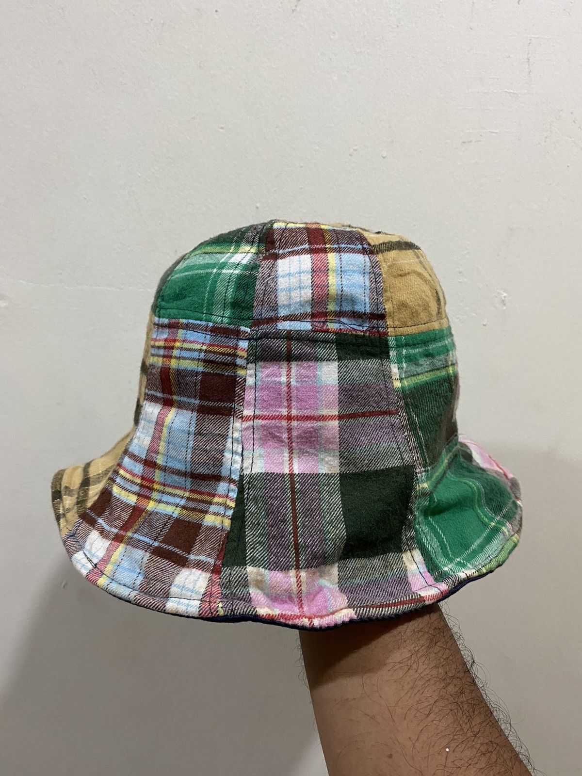 Sublime 🔥Vintage🔥 Sublime Plaid Patchwork Designer Bucket Hat Size ONE SIZE - 1 Thumbnail