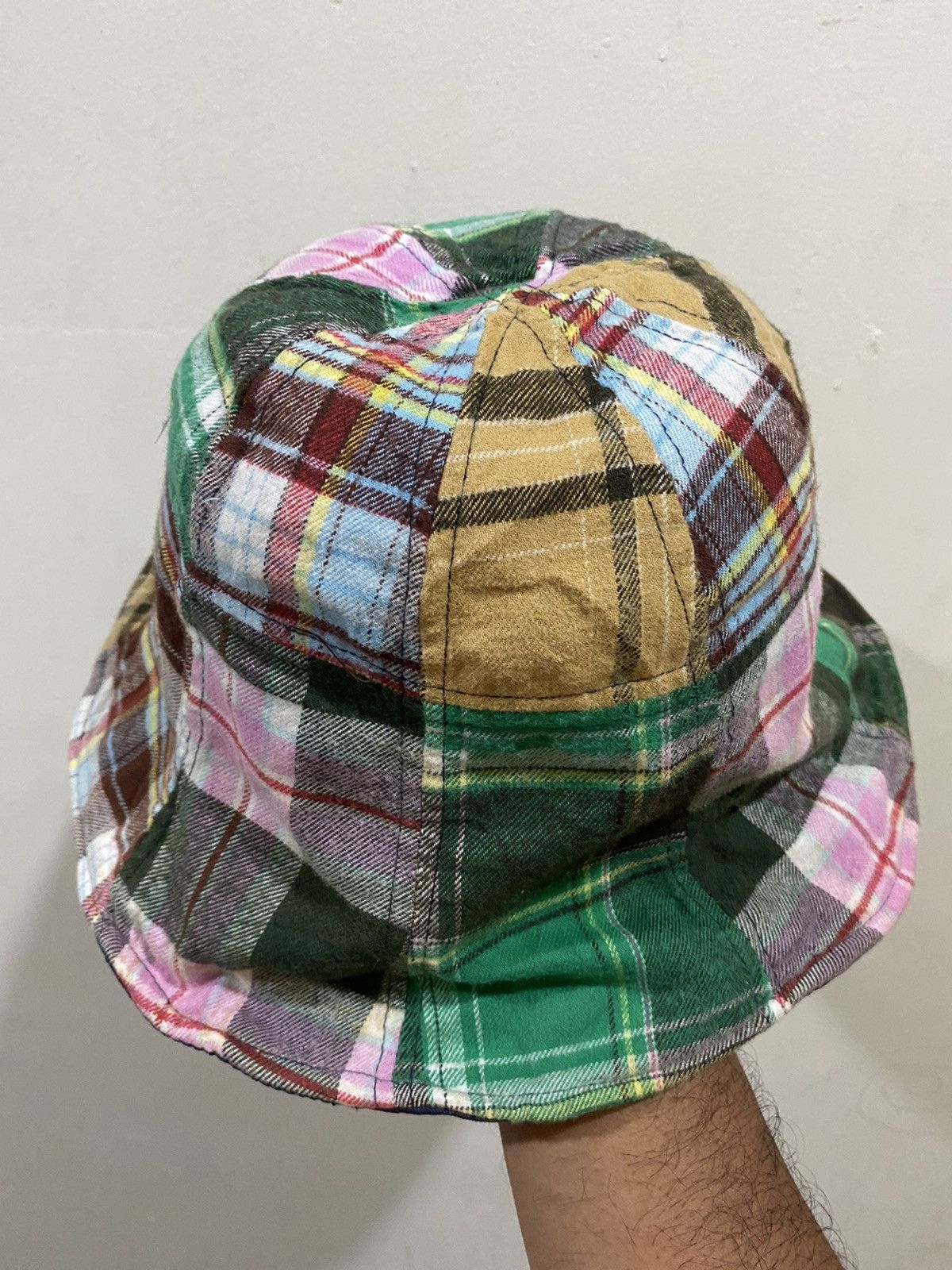 Sublime 🔥Vintage🔥 Sublime Plaid Patchwork Designer Bucket Hat Size ONE SIZE - 3 Thumbnail