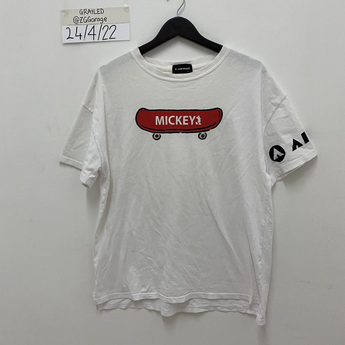 Airwalk × Disney Vintage Airwalk Disney Mickey Skateboard Tees Size US L / EU 52-54 / 3 - 1 Thumbnail