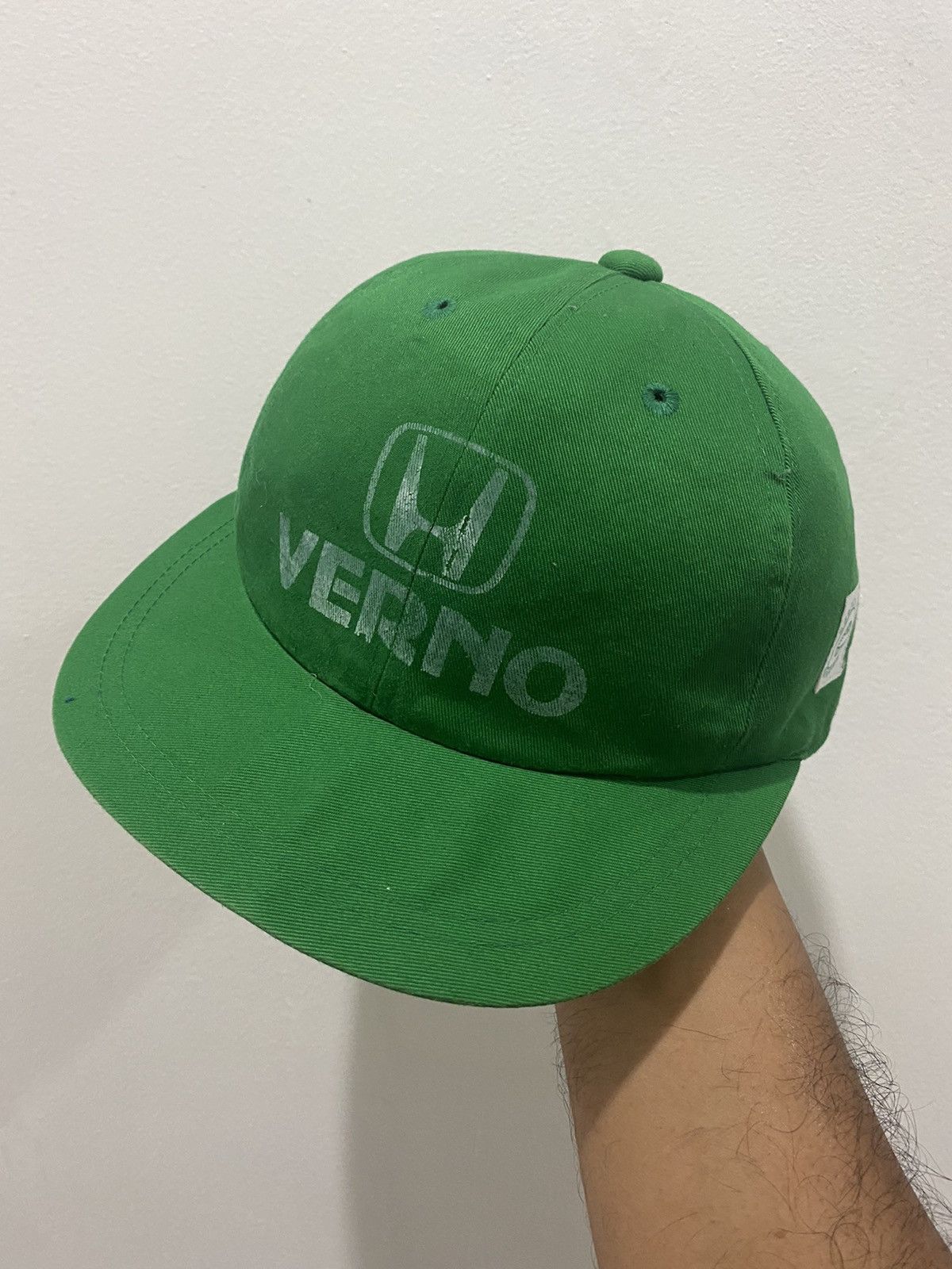 Vintage VTG Honda Verno Industries Hat Size ONE SIZE - 2 Thumbnail