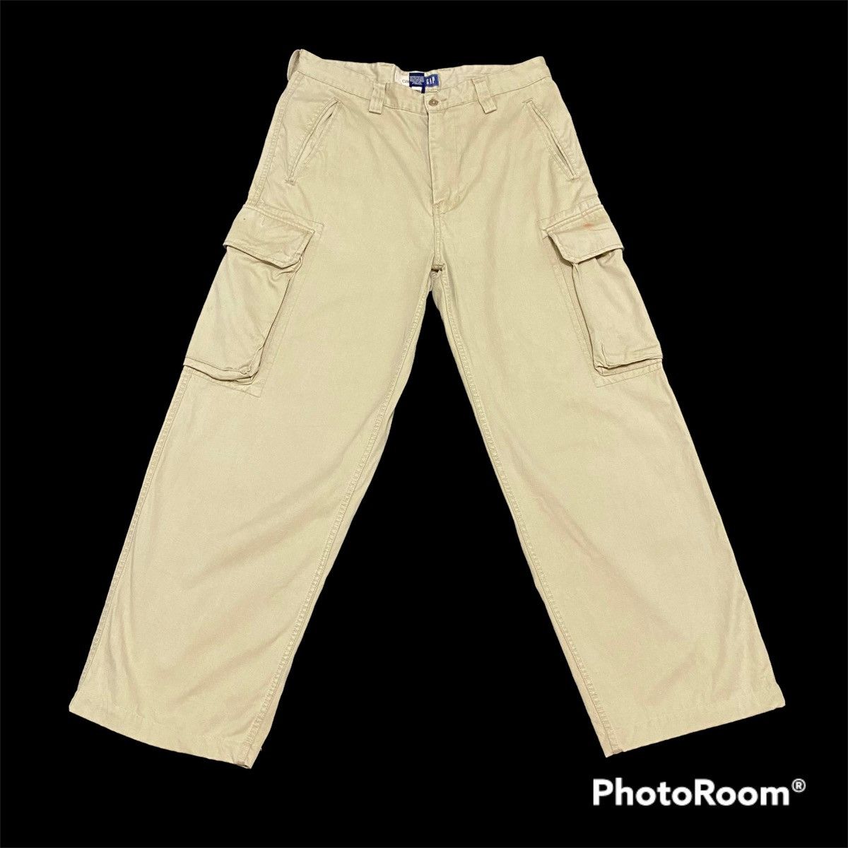 Gap Vintage GAP Multi Pocket Baggy Cargo Pants Size US 34 / EU 50 - 1 Thumbnail