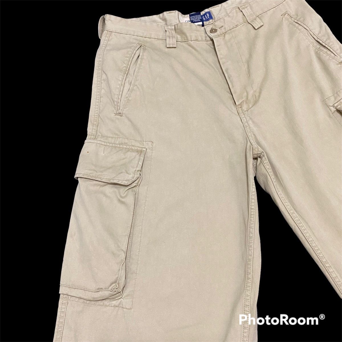 Gap Vintage GAP Multi Pocket Baggy Cargo Pants Size US 34 / EU 50 - 3 Thumbnail