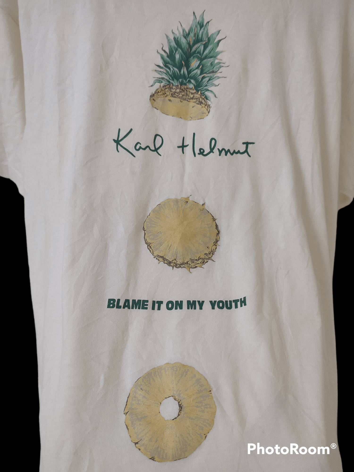 Karl Helmut Vintage Karl Helmut Tees Size US M / EU 48-50 / 2 - 2 Thumbnail