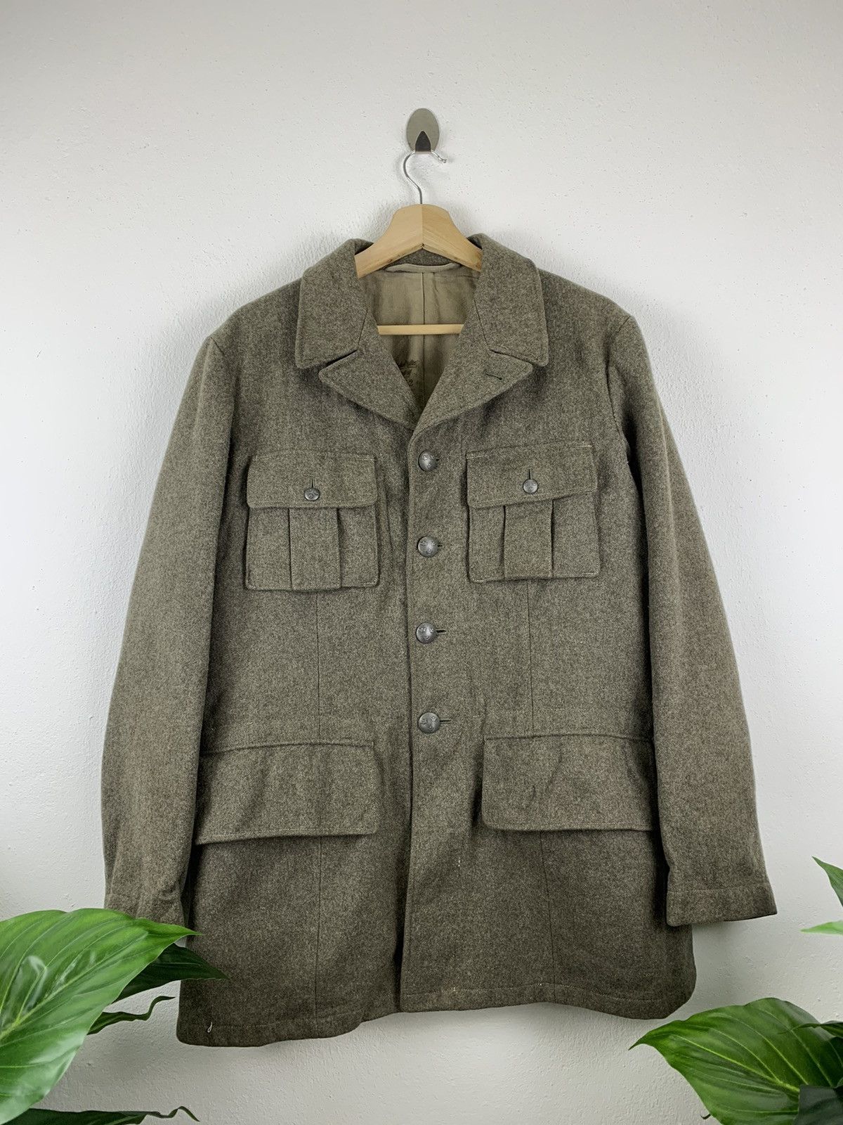 image of Vintage 1952 Military Jacket, Men's (Size Medium)