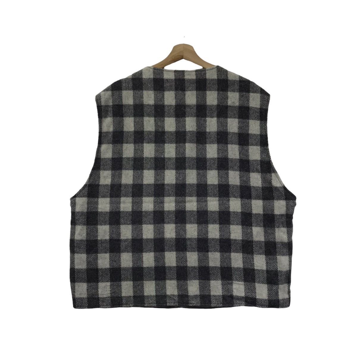 Vintage SPORTS A FIELD Pleasant System Check Fleece Vest Jacket Size US M / EU 48-50 / 2 - 7 Thumbnail