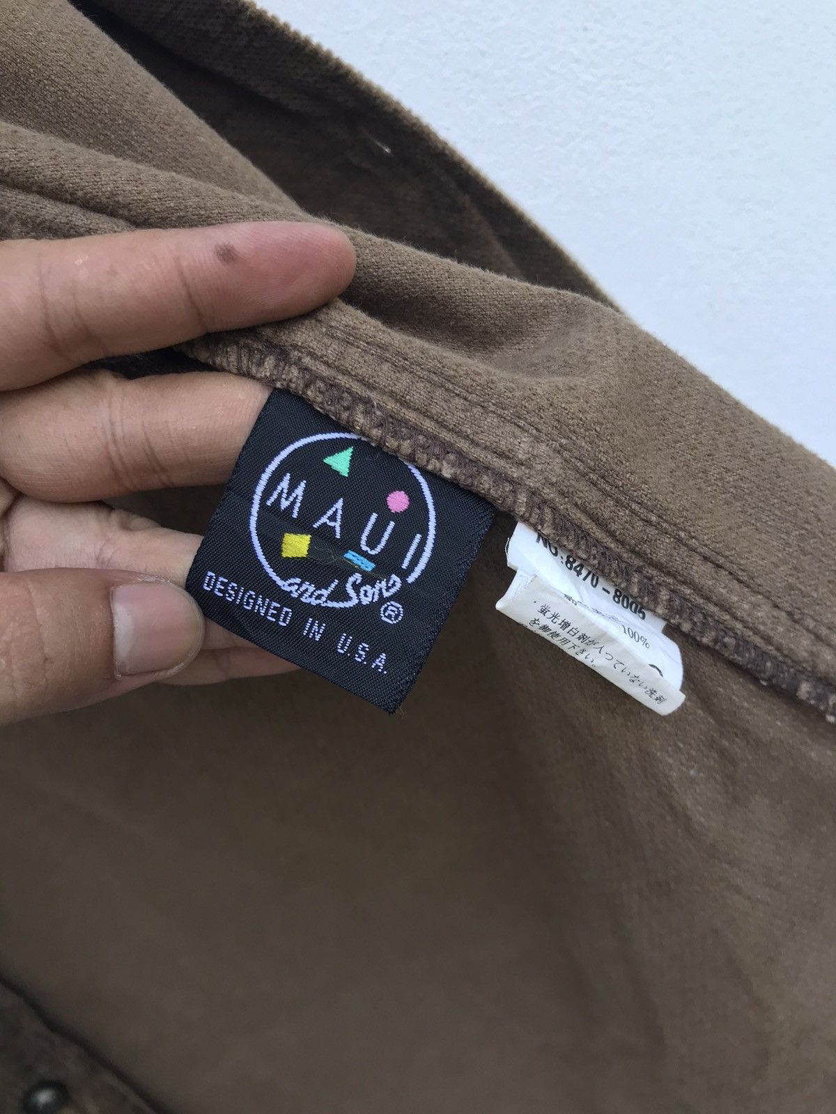 Maui and Sons Vintage Maui And Sons Corduroy Velvet Jacket Size US M / EU 48-50 / 2 - 8 Thumbnail