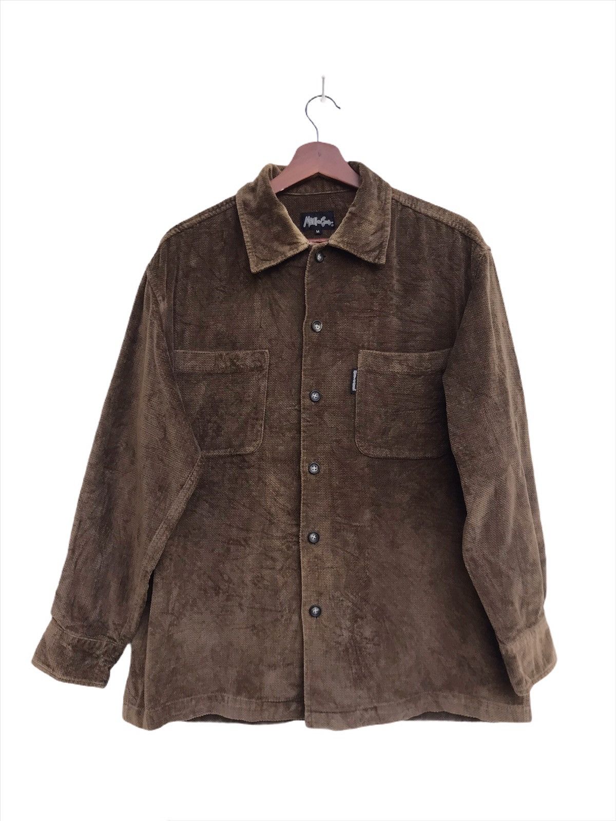 image of Vintage Maui And Sons Corduroy Velvet Flannel, Men's (Size Medium)