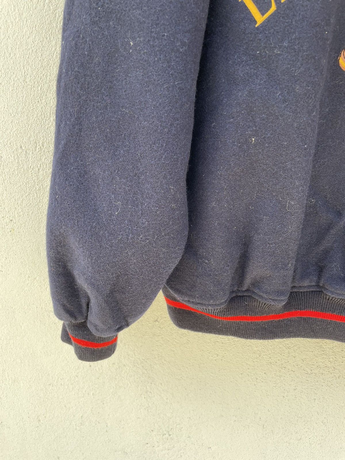 Japanese Brand Vintage Japan Brand Lamp Fox Varsity Wool Jackets Size US L / EU 52-54 / 3 - 8 Thumbnail
