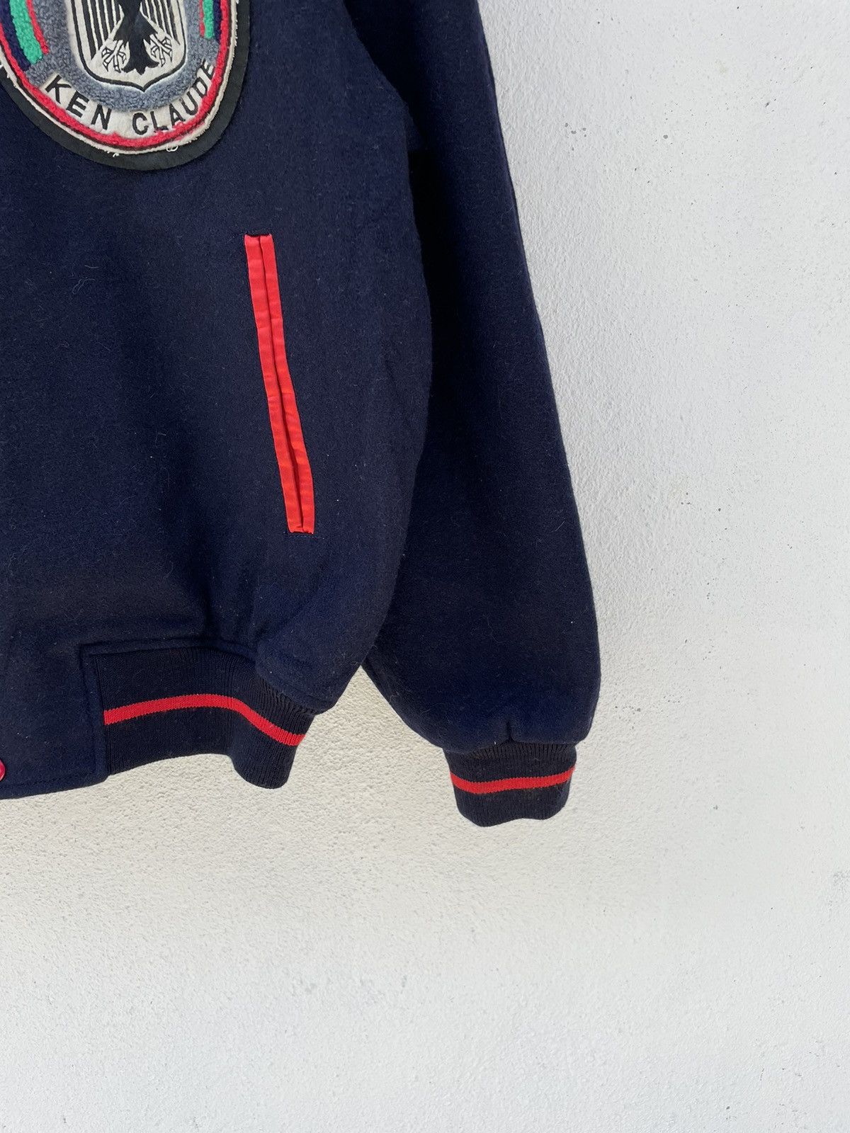 Japanese Brand Vintage Japan Brand Lamp Fox Varsity Wool Jackets Size US L / EU 52-54 / 3 - 5 Thumbnail