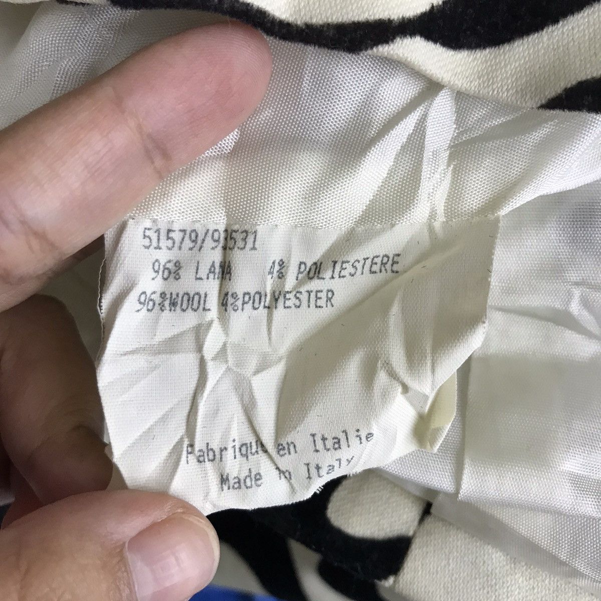Byblos Vintage BYBLOS Italy Abstract Embroidered Logo Coat Jacket Size US XS / EU 42 / 0 - 6 Thumbnail
