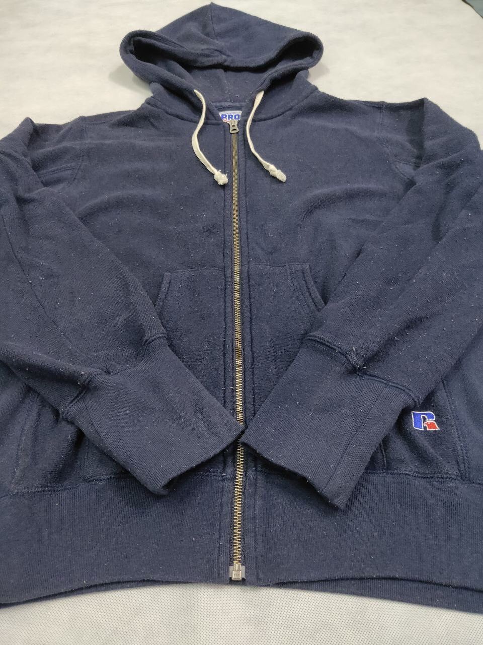 Russell Athletic × Vintage Vintage Russel Athletic Hoodie Size US XL / EU 56 / 4 - 2 Thumbnail