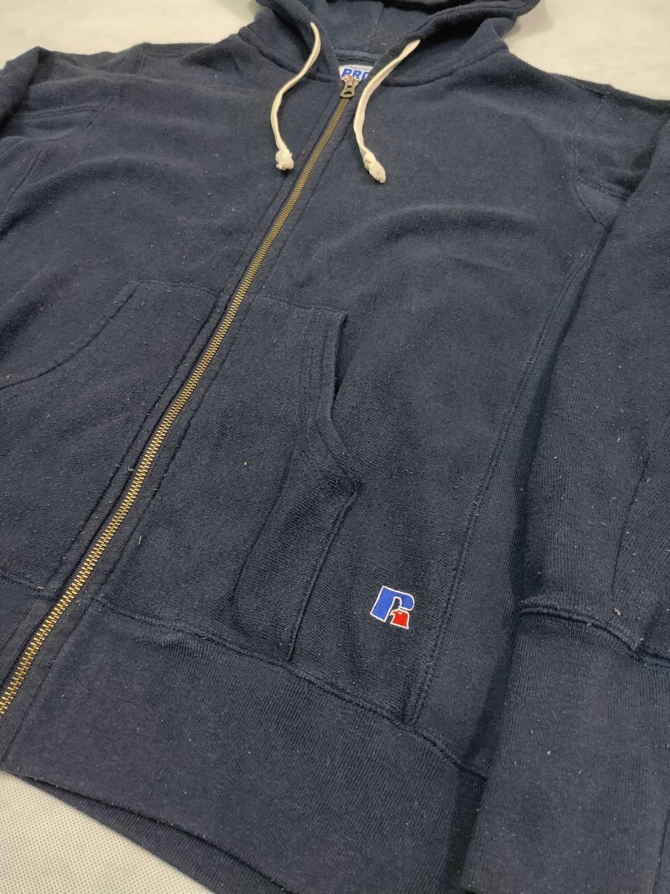 Russell Athletic × Vintage Vintage Russel Athletic Hoodie Size US XL / EU 56 / 4 - 4 Thumbnail
