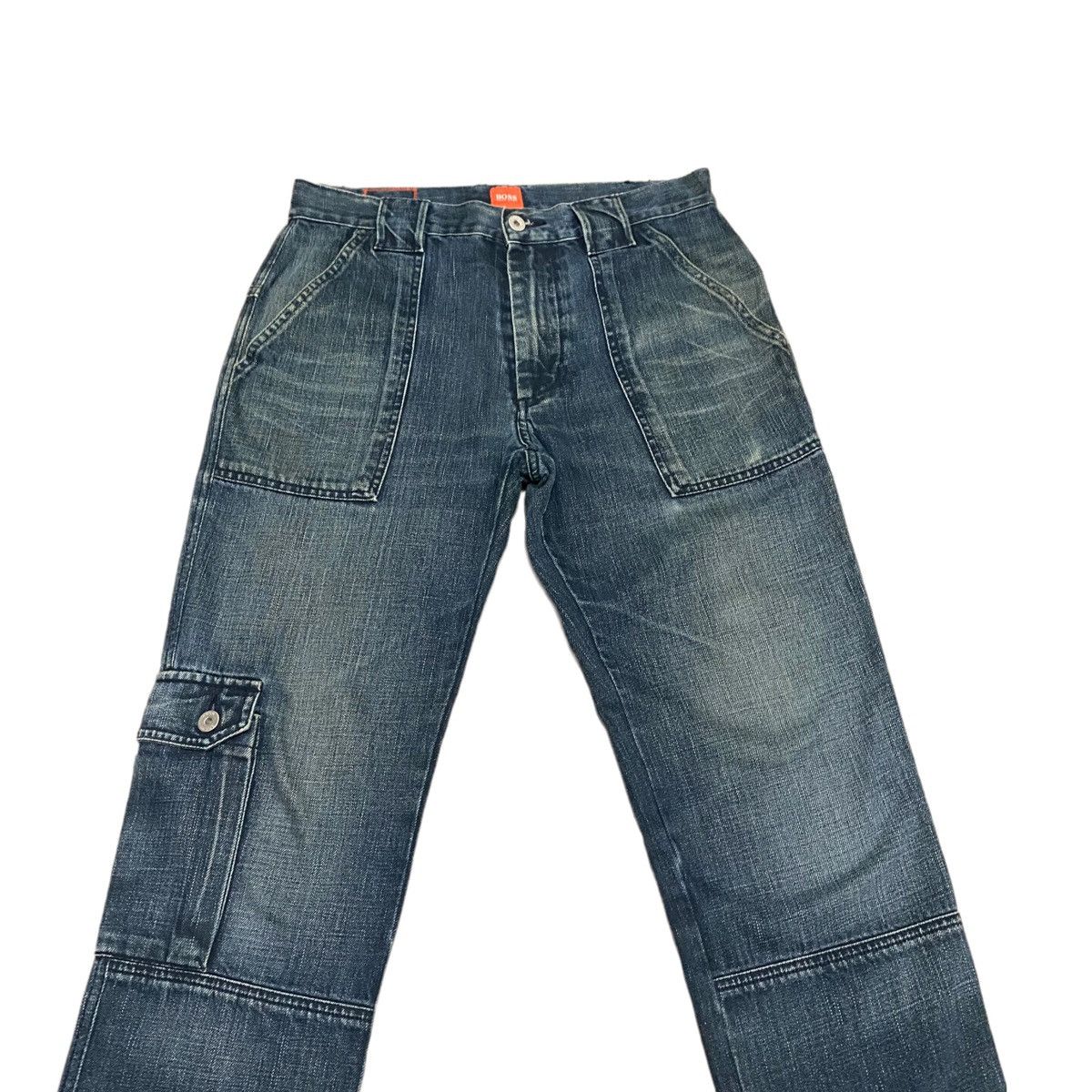 Hugo Boss × Vintage × Voodoo Tactical Vintage Hugo Boss 5 Pocket Cargo Baker Denim Pants Size US 31 - 5 Thumbnail