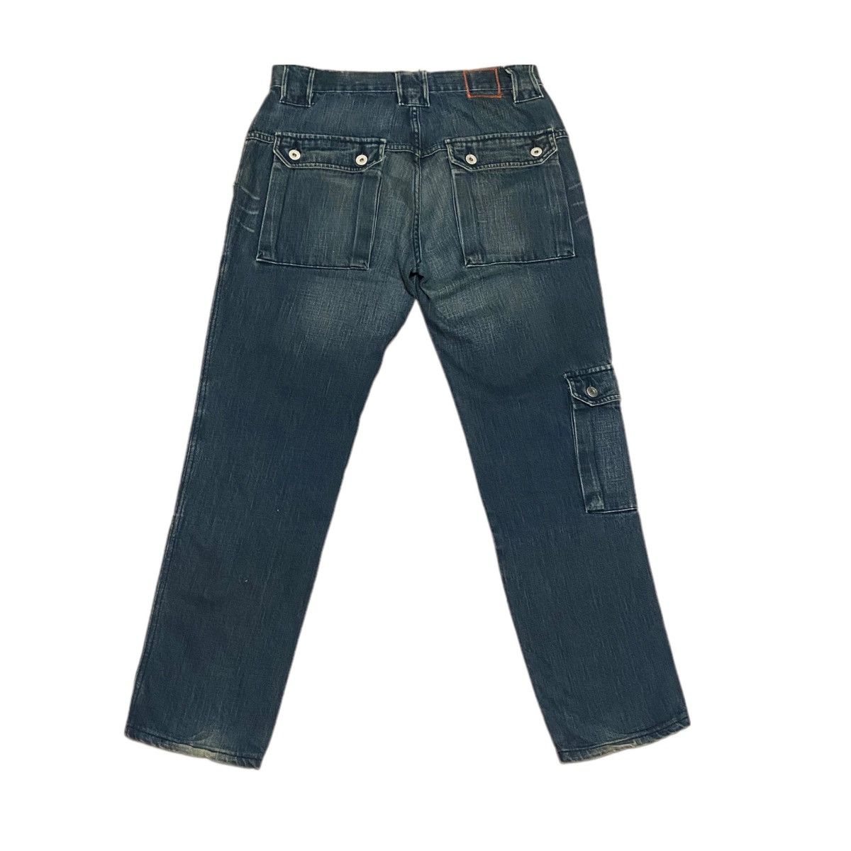 Hugo Boss × Vintage × Voodoo Tactical Vintage Hugo Boss 5 Pocket Cargo Baker Denim Pants Size US 31 - 2 Thumbnail