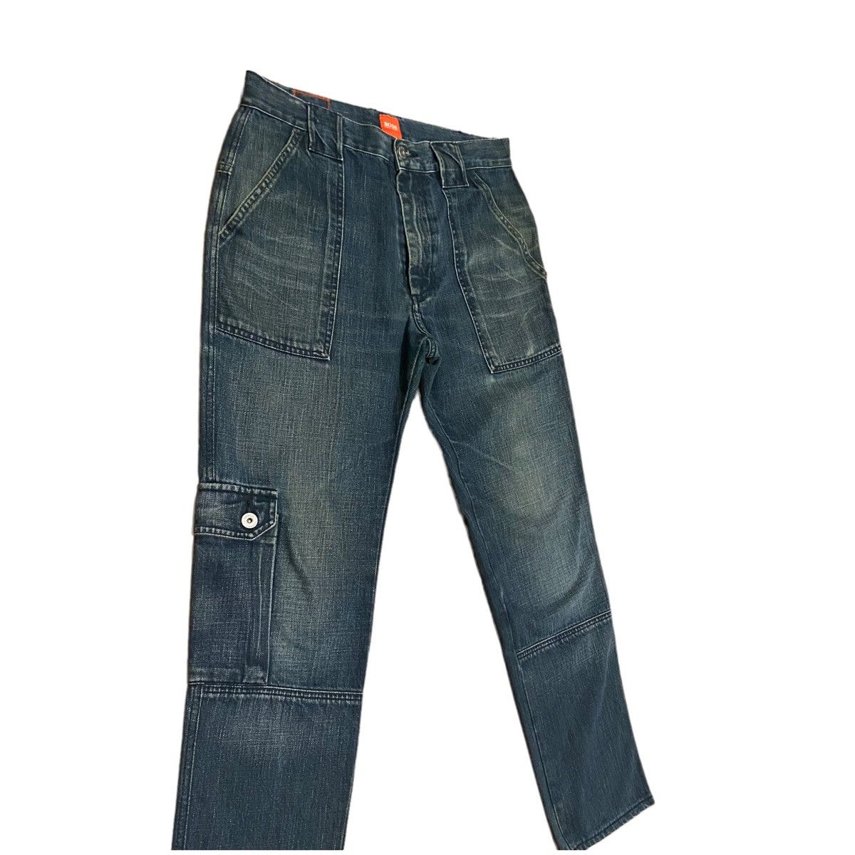 Hugo Boss × Vintage × Voodoo Tactical Vintage Hugo Boss 5 Pocket Cargo Baker Denim Pants Size US 31 - 3 Thumbnail