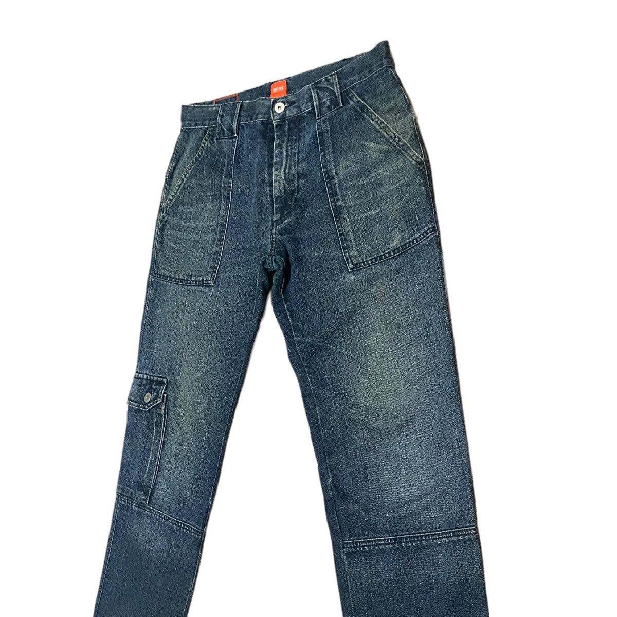 Hugo Boss × Vintage × Voodoo Tactical Vintage Hugo Boss 5 Pocket Cargo Baker Denim Pants Size US 31 - 4 Thumbnail