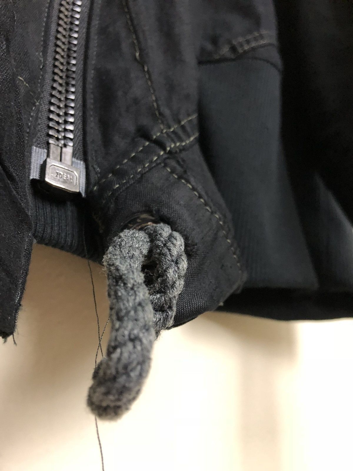 Greg Lauren Sample 2014 Black Tent Rope Jacket Size US L / EU 52-54 / 3 - 3 Thumbnail