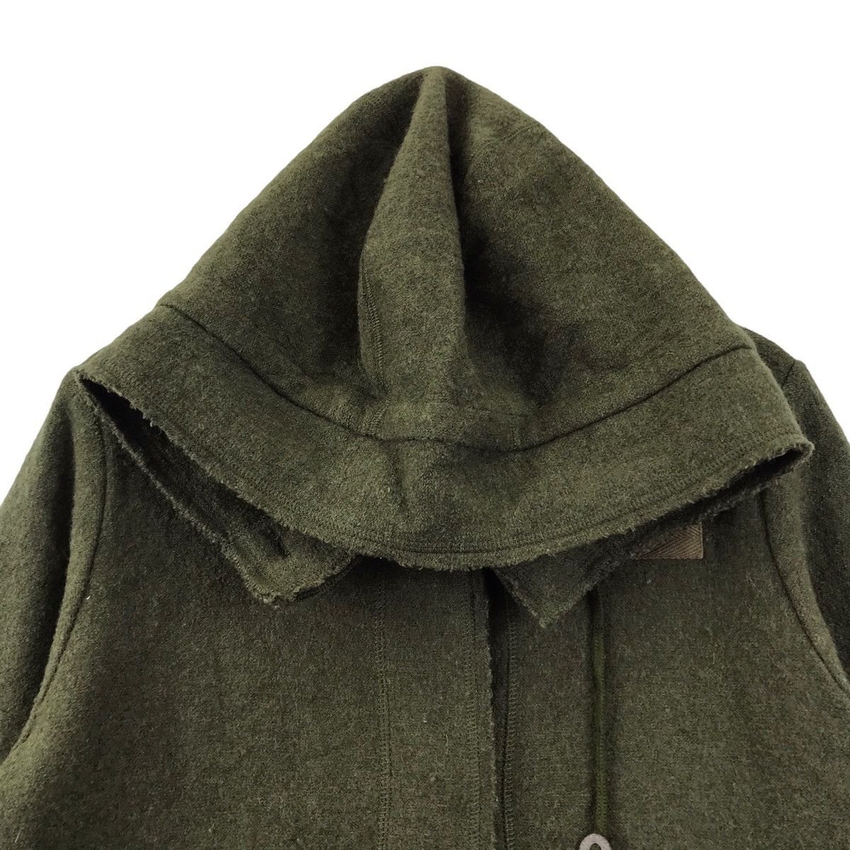 Comme Ca Ism COMME CA ISM Onigiri Japanese Brand Wool Hooded Coat Kapital Size US S / EU 44-46 / 1 - 2 Thumbnail