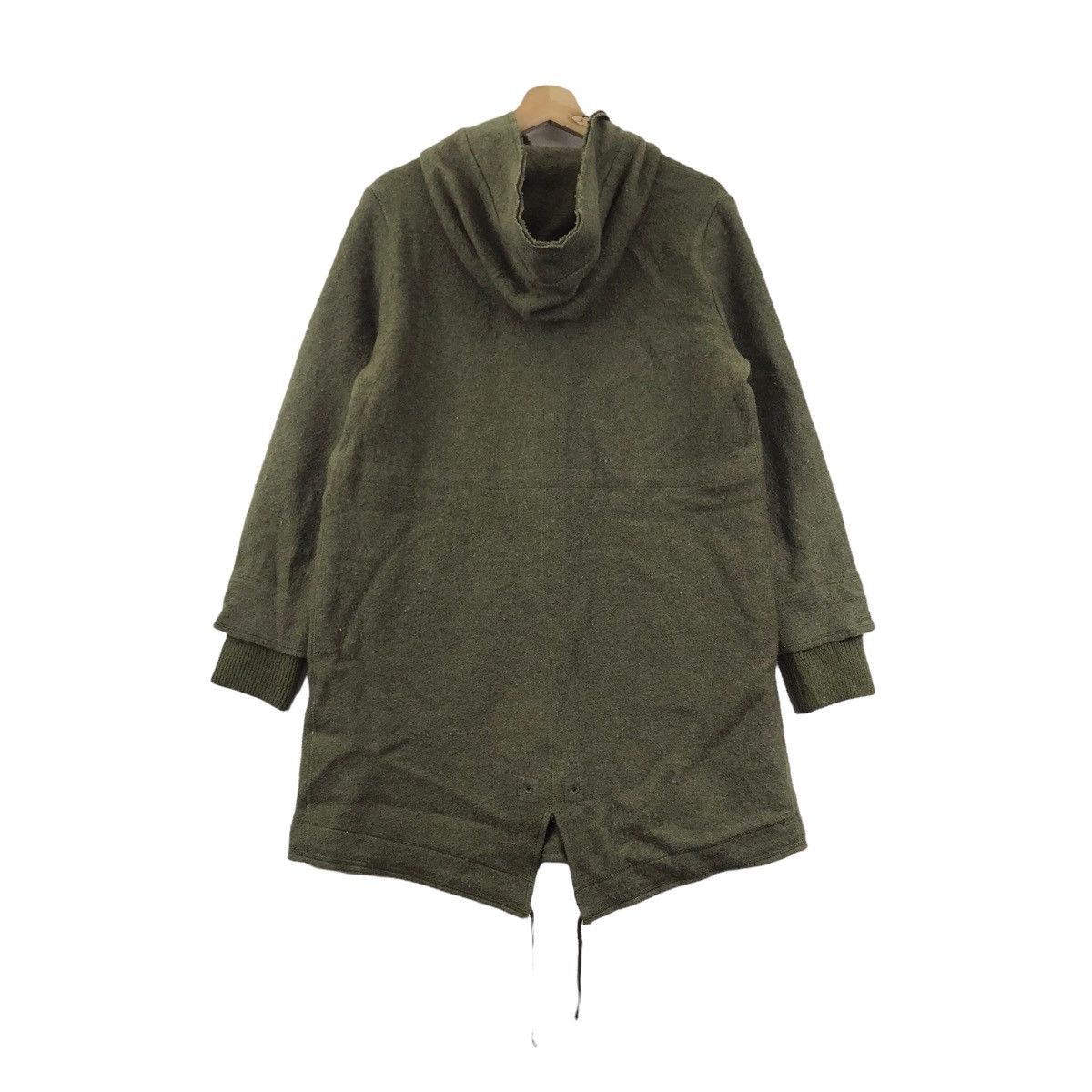 Comme Ca Ism COMME CA ISM Onigiri Japanese Brand Wool Hooded Coat Kapital Size US S / EU 44-46 / 1 - 7 Thumbnail