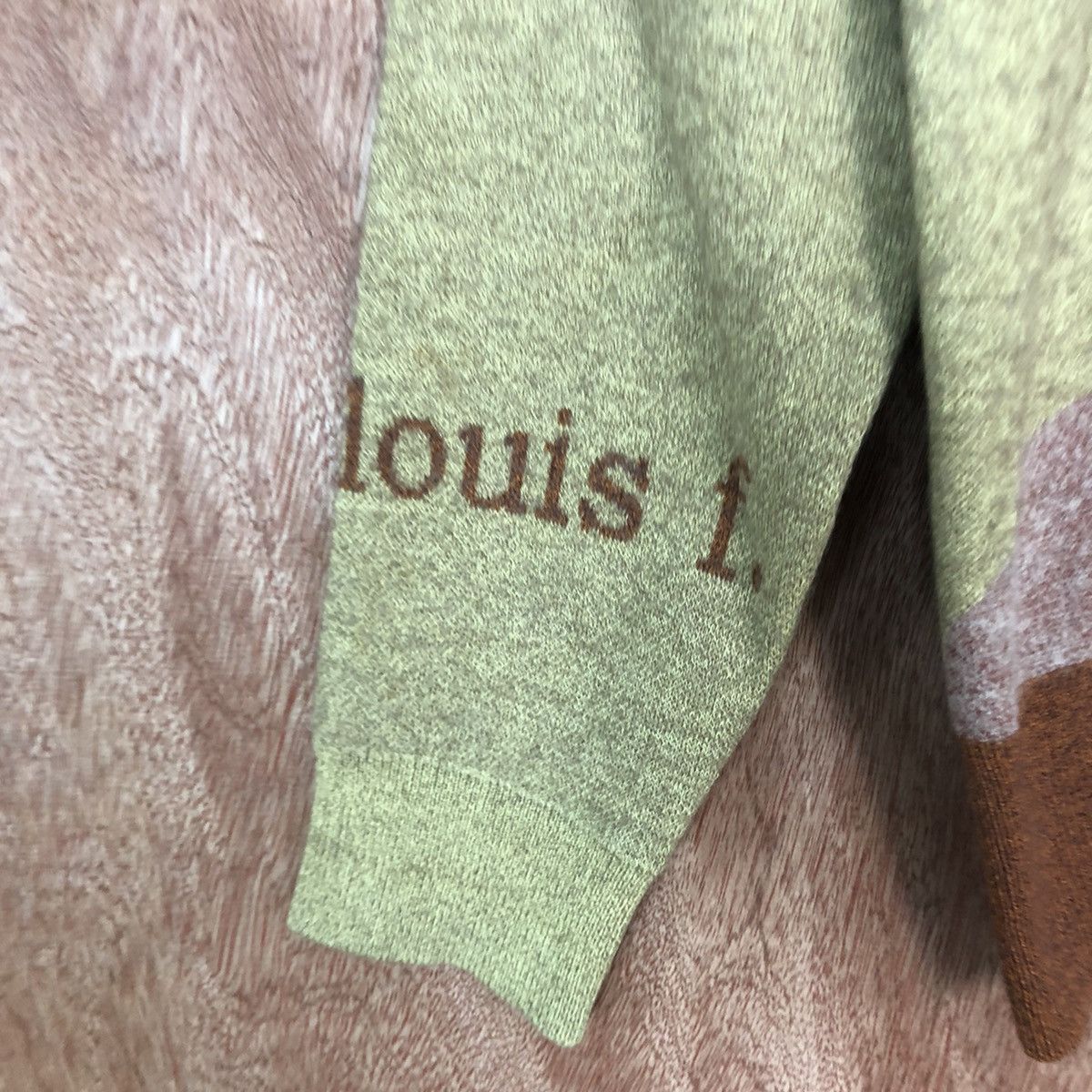 Vintage Jean Louis Fradet Brown rayon Cardigan knitwear #c745DL Size US M / EU 48-50 / 2 - 6 Thumbnail