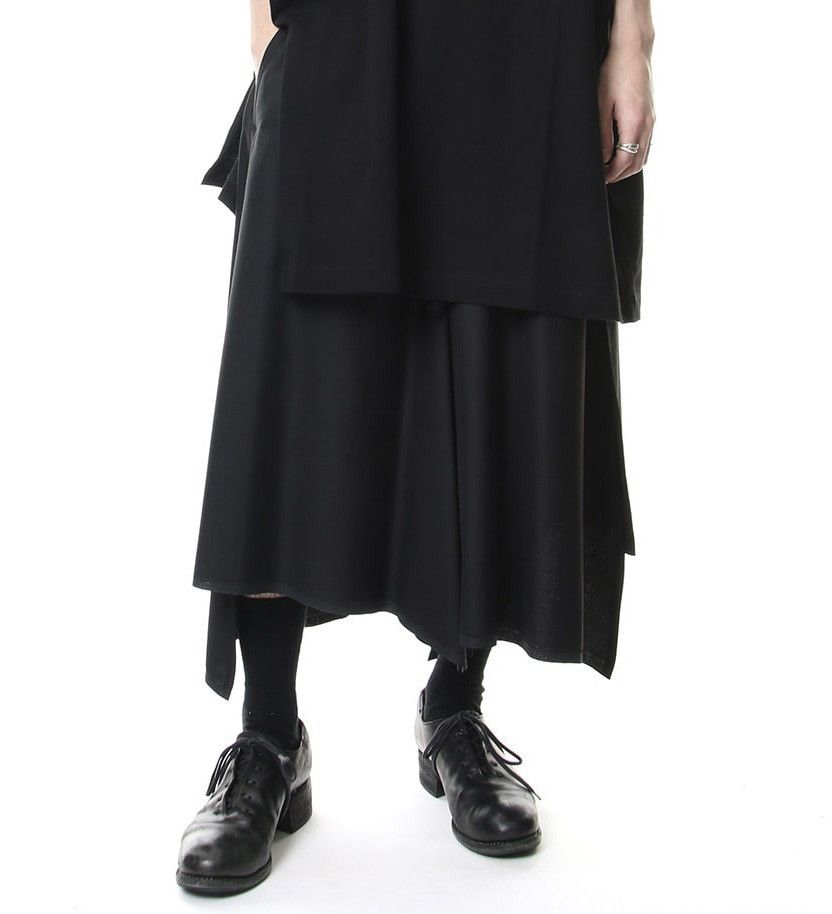 image of Groundy x Yohji Yamamoto Pants Skirt Great in Black, Men's (Size 32)