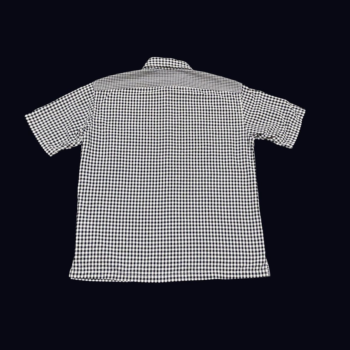 JW Anderson × Japanese Brand × Uniqlo Vintage JW Anderson Uniqlo Checkered Plaid Button Up Size US L / EU 52-54 / 3 - 3 Thumbnail