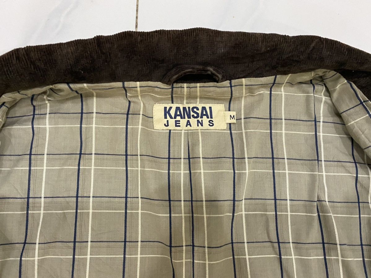 Kansai Yamamoto 🔥Vintage🔥 Kansai Jeans Corduroy Jacket Size US M / EU 48-50 / 2 - 7 Thumbnail