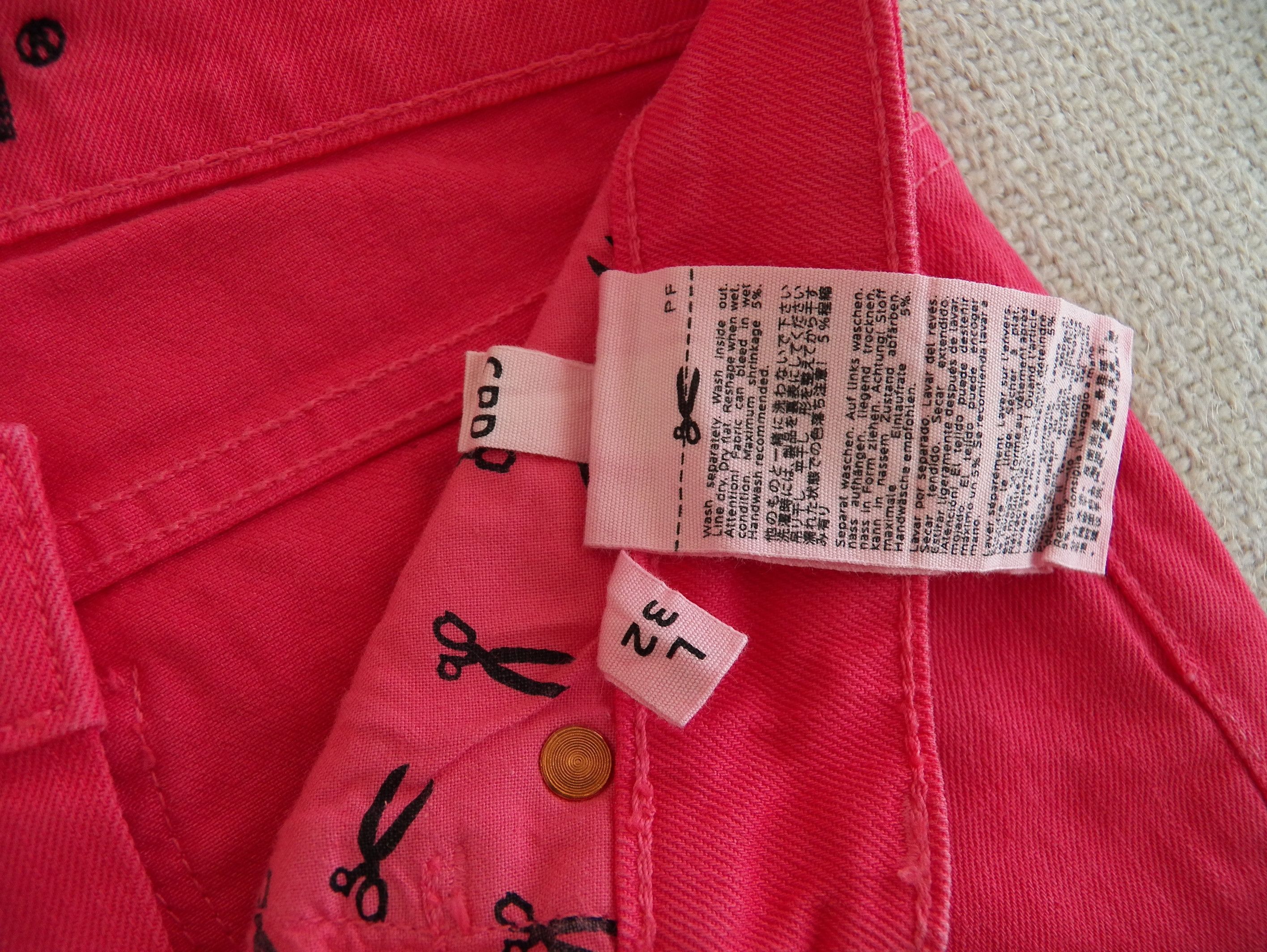 DENHAM Denham Cleaner Regular Fit Tight Jeans W25 L32 Hot Pink Size 25" / US 0 / IT 36 - 4 Thumbnail