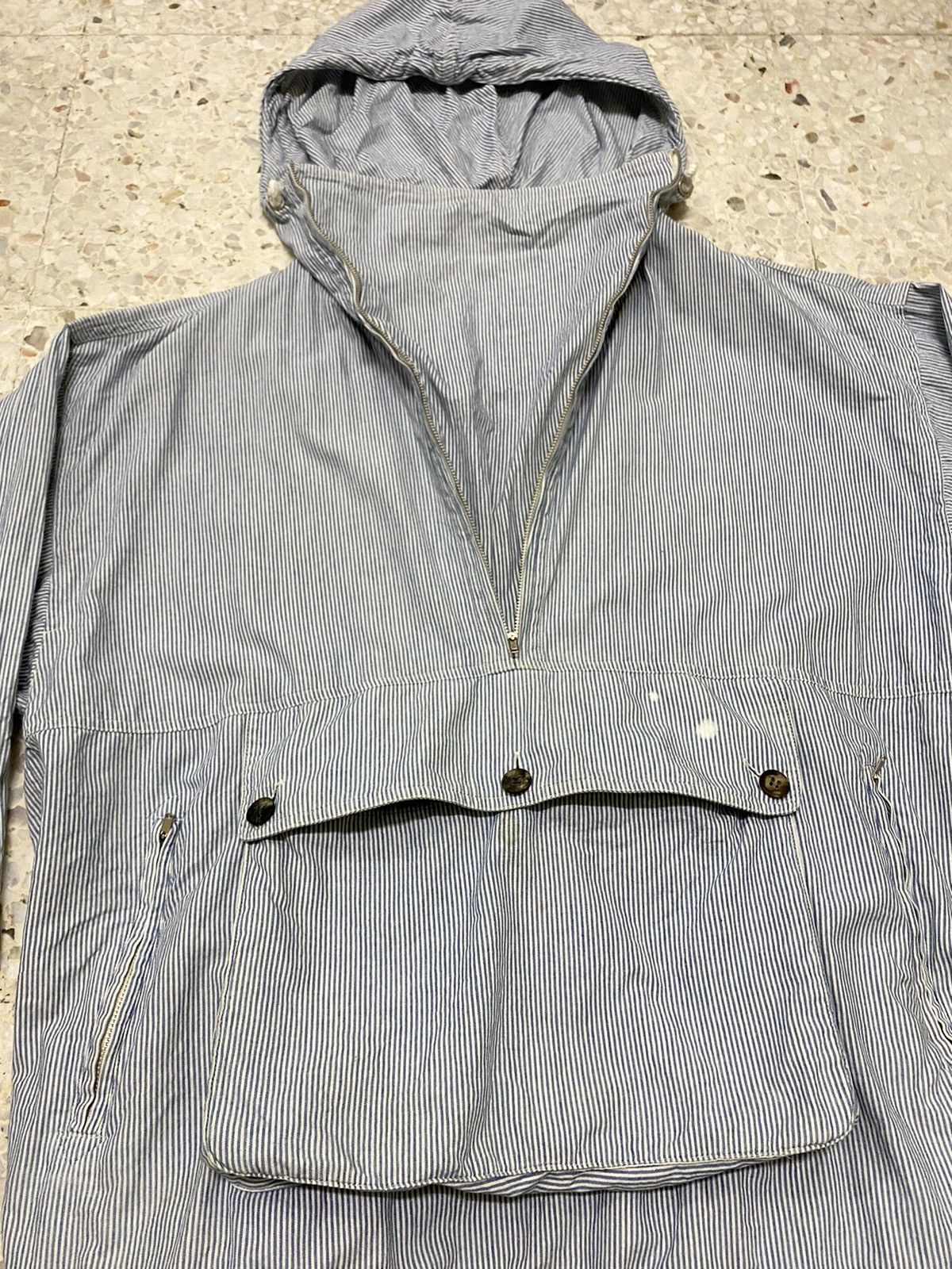 Issey Miyake Issey Miyake 80’s Anorak Hoodies Jacket Back Pocket Design Size US L / EU 52-54 / 3 - 6 Thumbnail