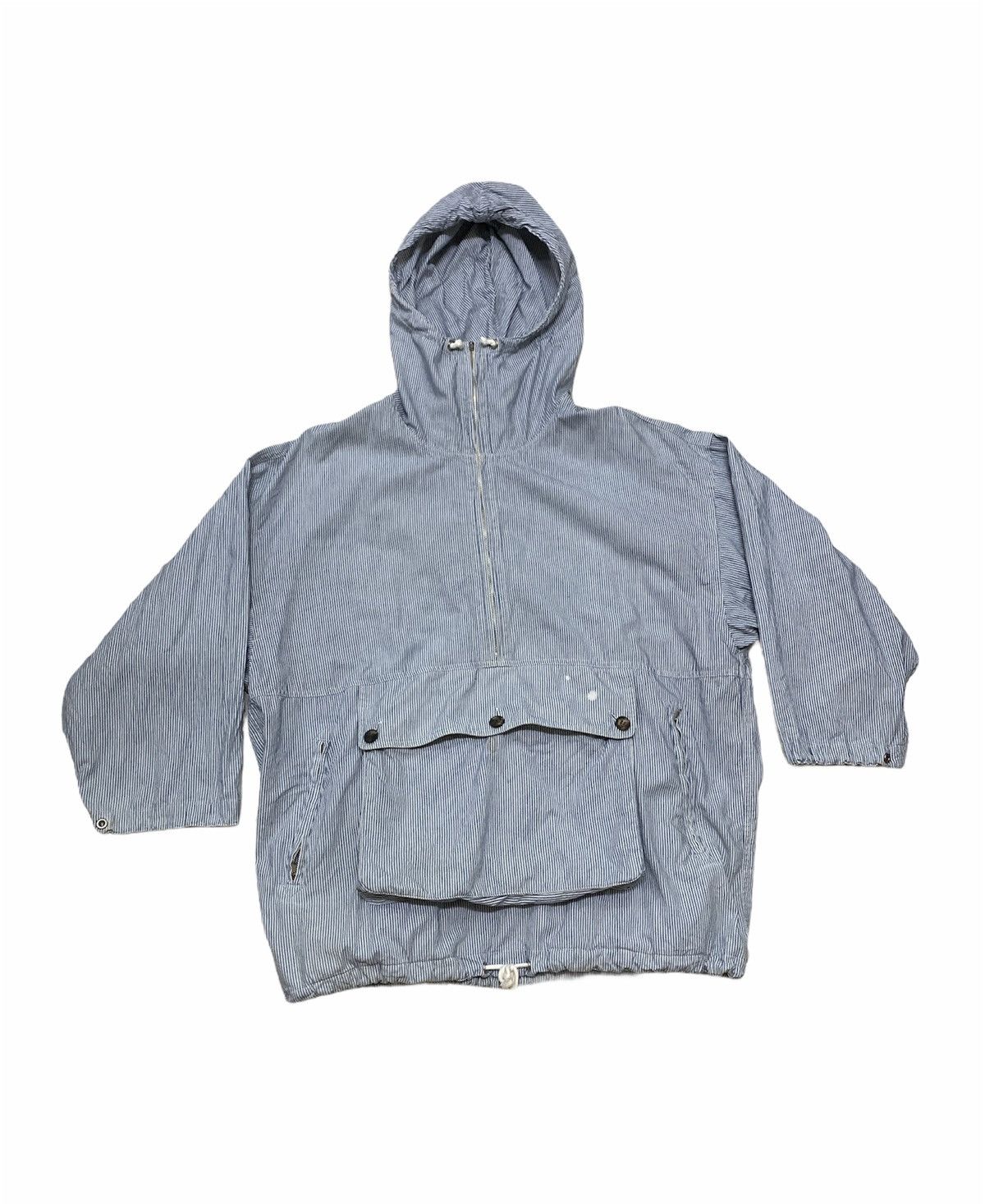 Issey Miyake Issey Miyake 80’s Anorak Hoodies Jacket Back Pocket Design Size US L / EU 52-54 / 3 - 2 Thumbnail