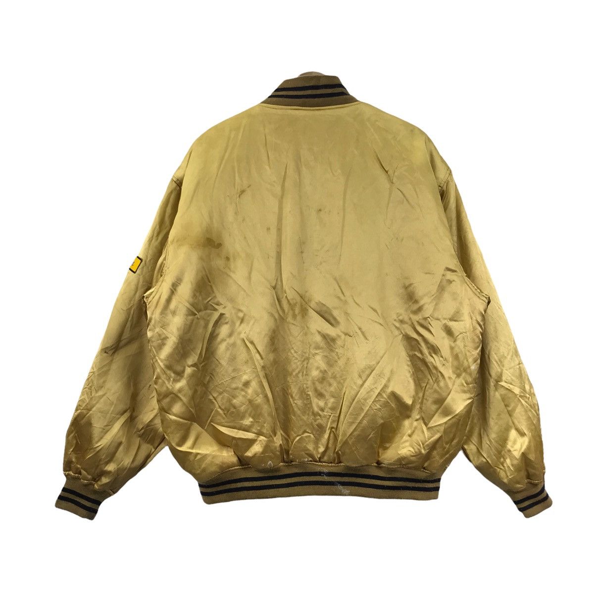 Vintage MALT'S Baseball Stripes Reversible Bomber Jacket Size US XXL / EU 58 / 5 - 8 Thumbnail