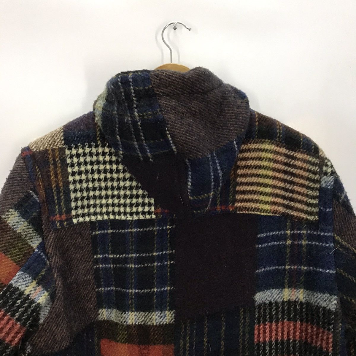 Japanese Brand Japanese brand Wool duffle patchwork style Jacket Size US L / EU 52-54 / 3 - 6 Thumbnail