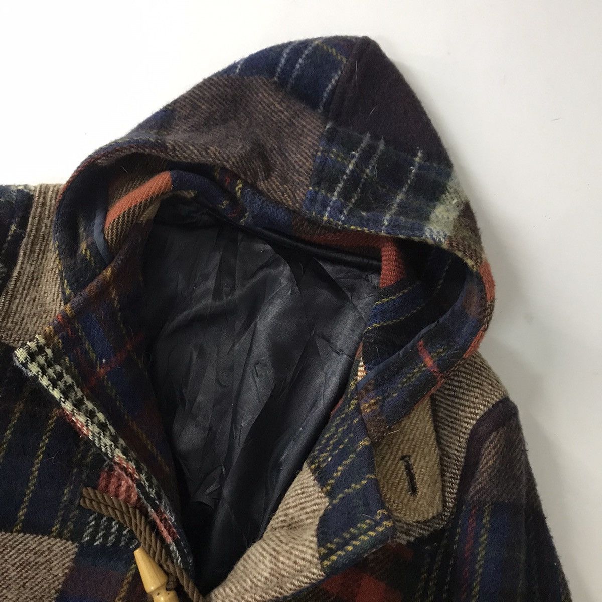 Japanese Brand Japanese brand Wool duffle patchwork style Jacket Size US L / EU 52-54 / 3 - 7 Thumbnail
