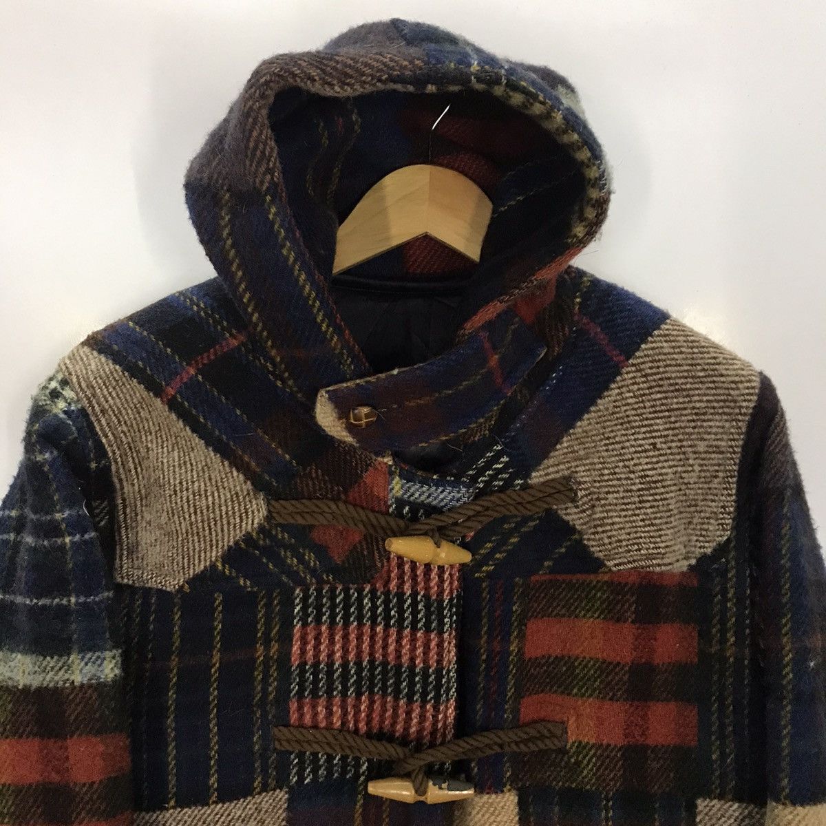 Japanese Brand Japanese brand Wool duffle patchwork style Jacket Size US L / EU 52-54 / 3 - 2 Thumbnail