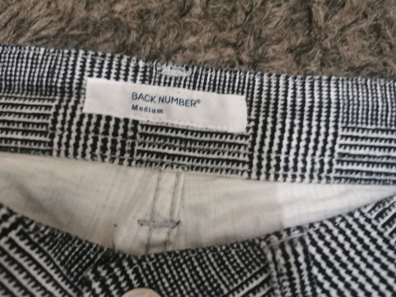 Japanese Brand Japanese Brand Back Number Plaid Tartan Casual Pant Size US 28 / EU 44 - 8 Thumbnail