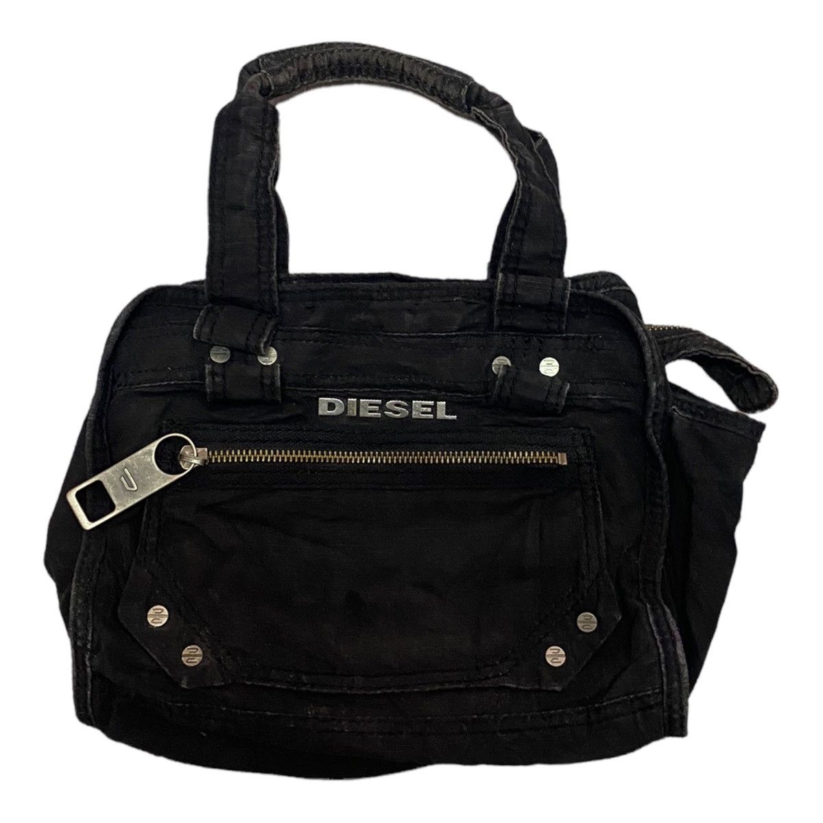 Diesel RARE‼️DIESEL AW08 BLACK MINI HANDBAG Size ONE SIZE - 1 Thumbnail