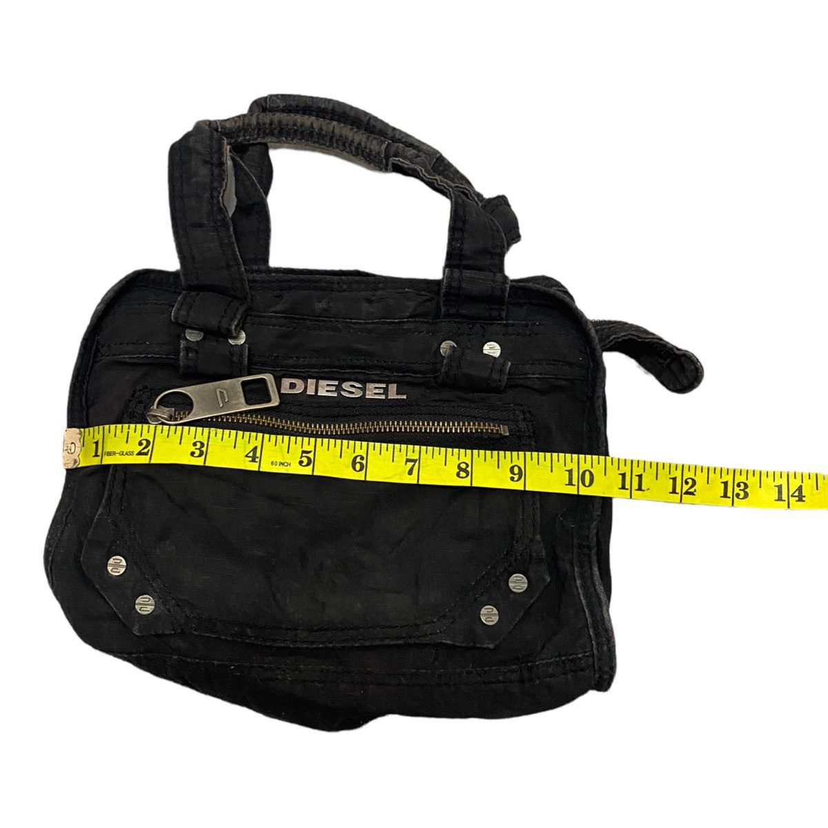 Diesel RARE‼️DIESEL AW08 BLACK MINI HANDBAG Size ONE SIZE - 11 Thumbnail