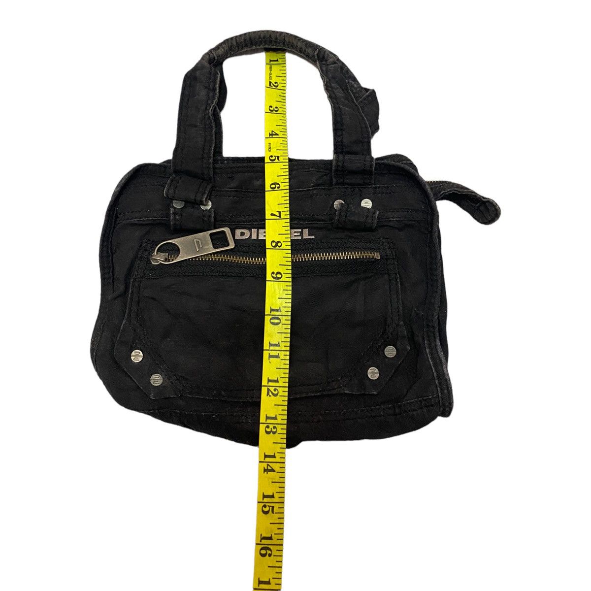 Diesel RARE‼️DIESEL AW08 BLACK MINI HANDBAG Size ONE SIZE - 12 Thumbnail