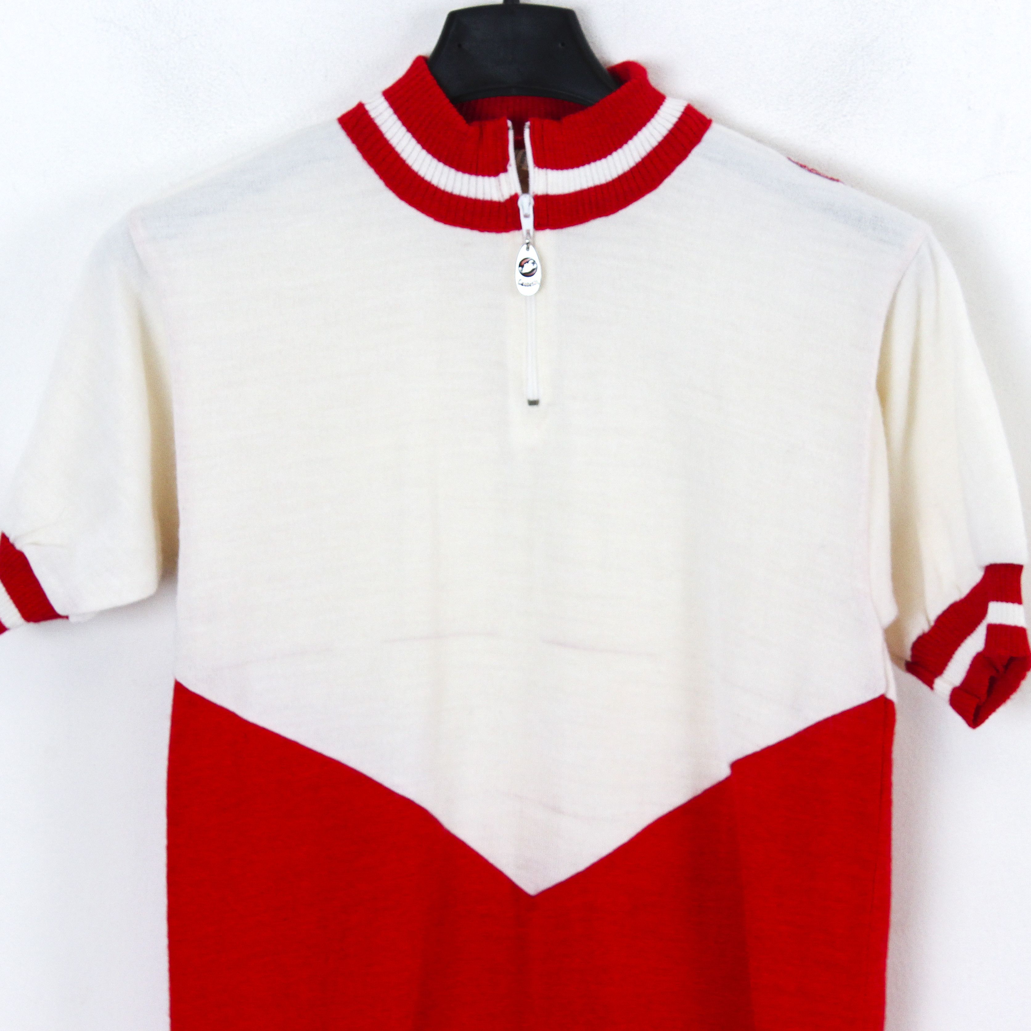 Vintage Castelli Women 2XL Shortsleeve 1980s Jersey Shirt Kit Biking Size XXL / US 16-18 / IT 52-54 - 2 Thumbnail