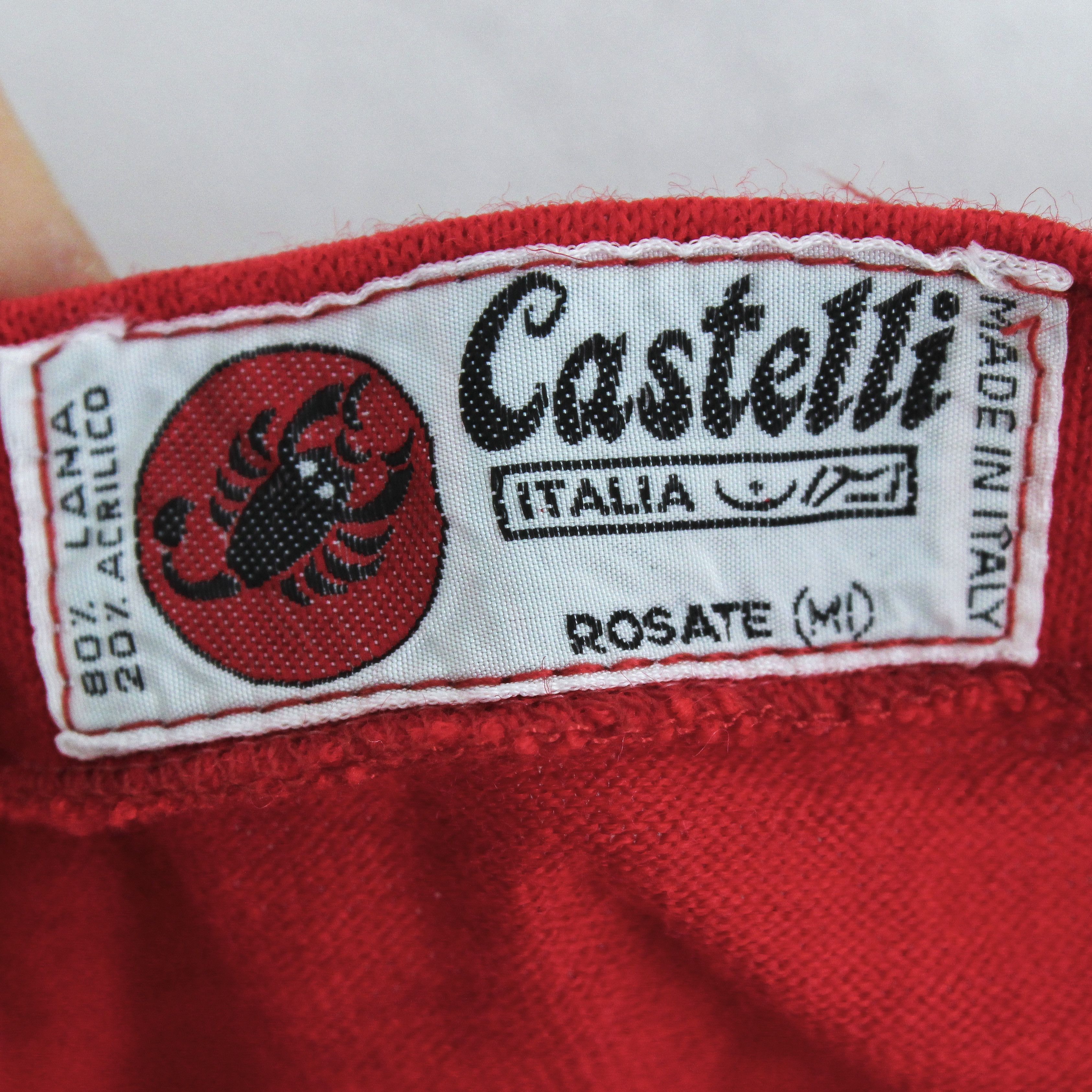 Vintage Castelli Women 2XL Shortsleeve 1980s Jersey Shirt Kit Biking Size XXL / US 16-18 / IT 52-54 - 6 Thumbnail