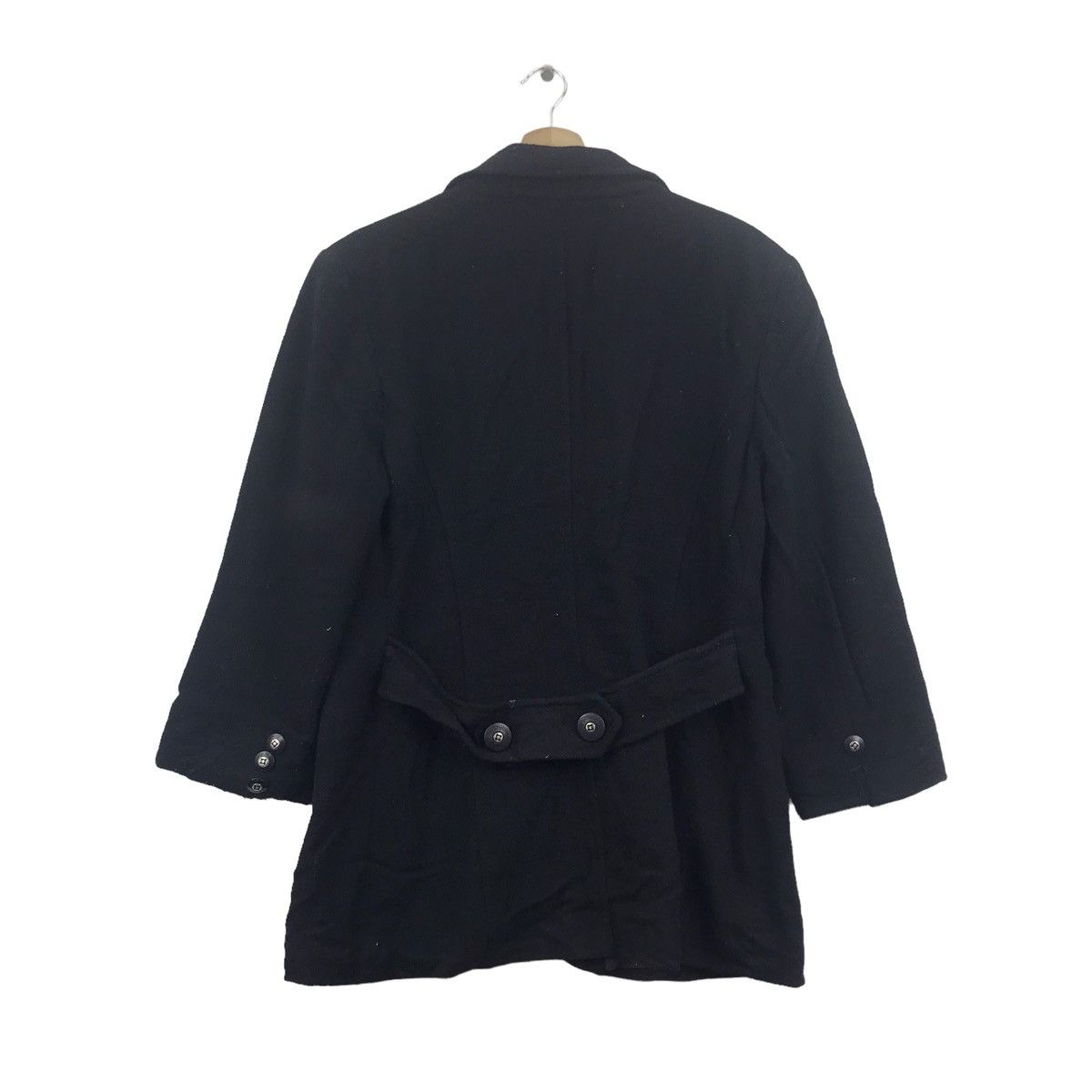Byblos Vintage BYBLOS Italy Long Plain Blazer Coat Jacket Size US S / EU 44-46 / 1 - 8 Thumbnail