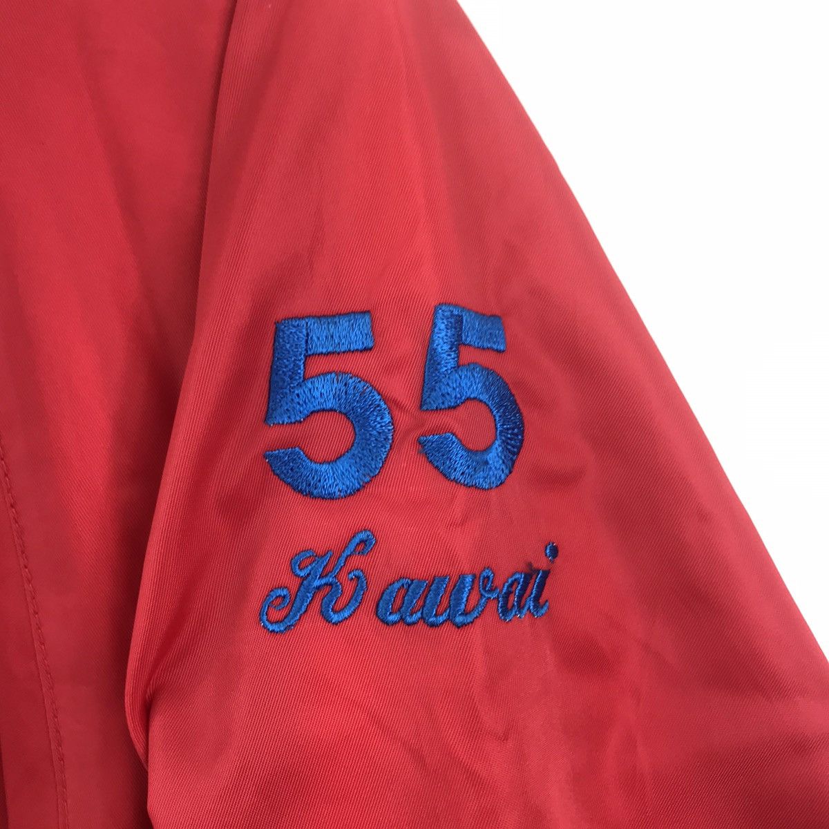 Vintage UNCLE BOV Red Windbreaker Coach Jacket Varsity Size US L / EU 52-54 / 3 - 5 Thumbnail