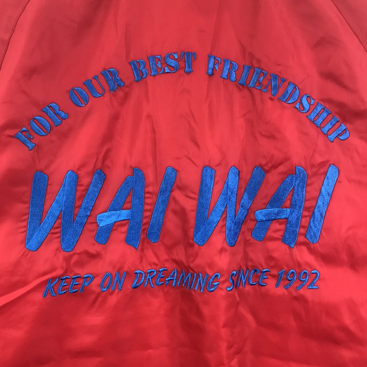 Vintage UNCLE BOV Red Windbreaker Coach Jacket Varsity Size US L / EU 52-54 / 3 - 2 Thumbnail